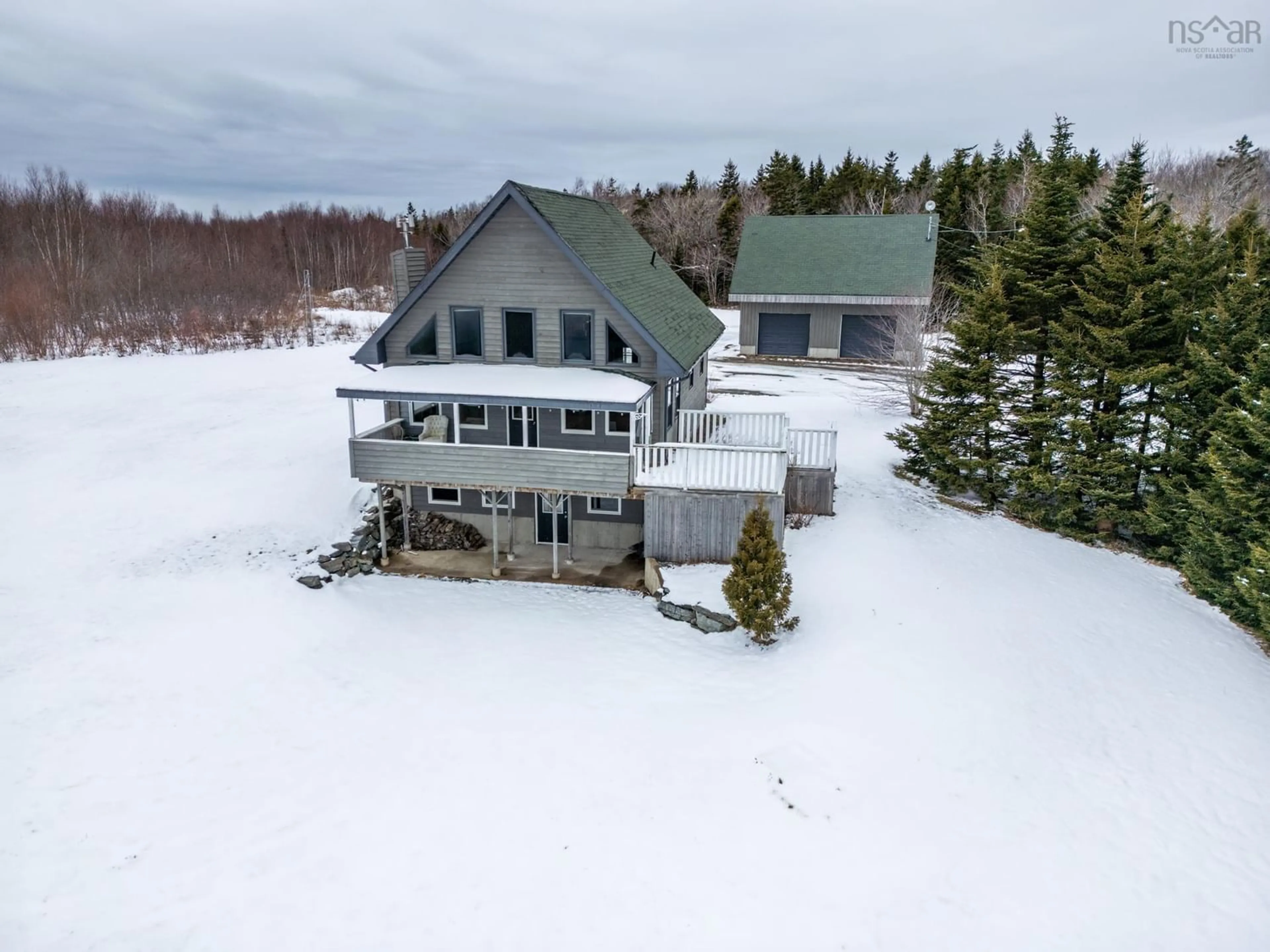 Home with unknown exterior material for 369 Bonnenfant Road, Church Point Nova Scotia B0W 1M0