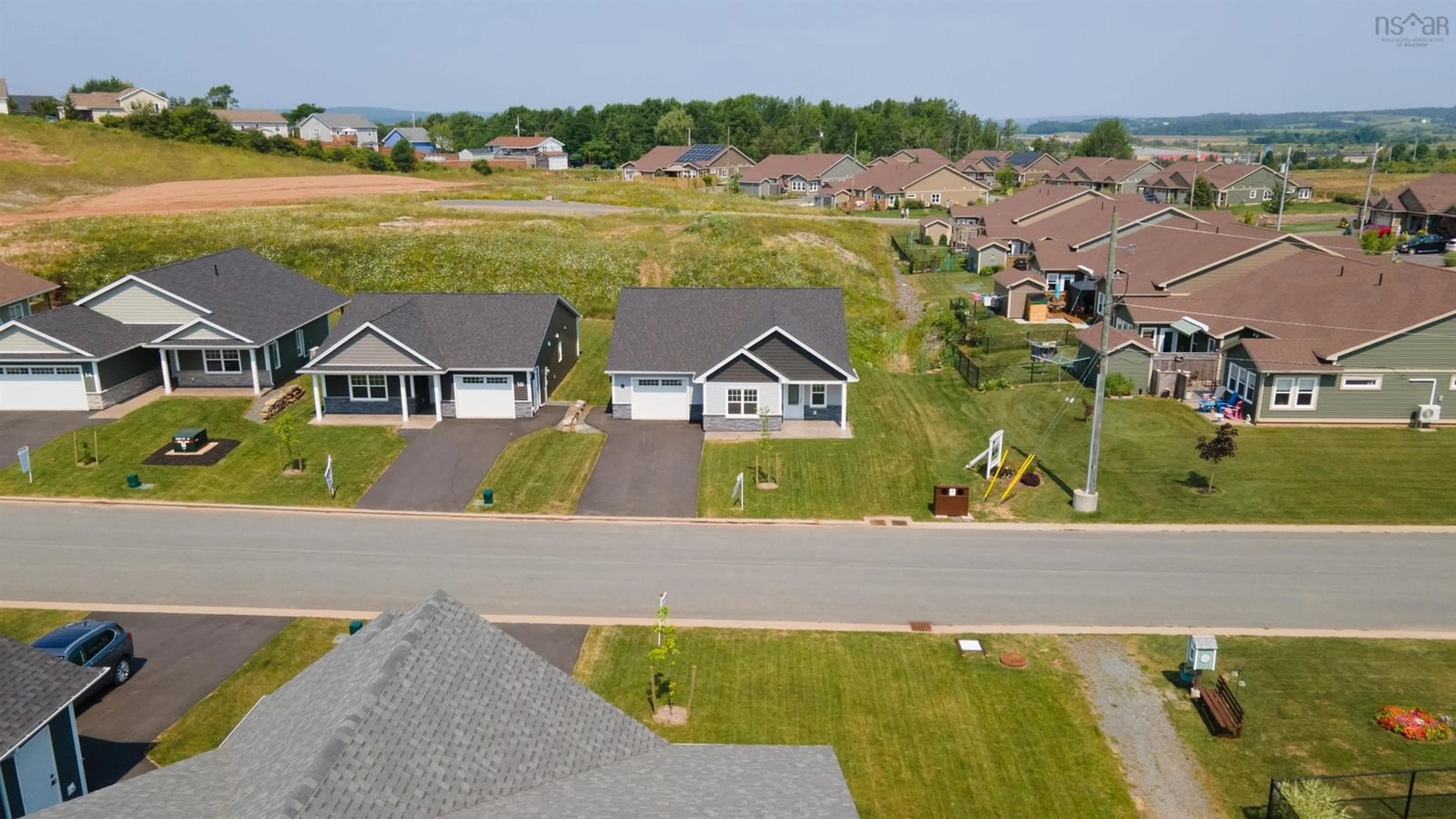 A pic from outside/outdoor area/front of a property/back of a property/a pic from drone, unknown for 8 Elizabeth Ave, Garlands Crossing Nova Scotia B0N 2T0