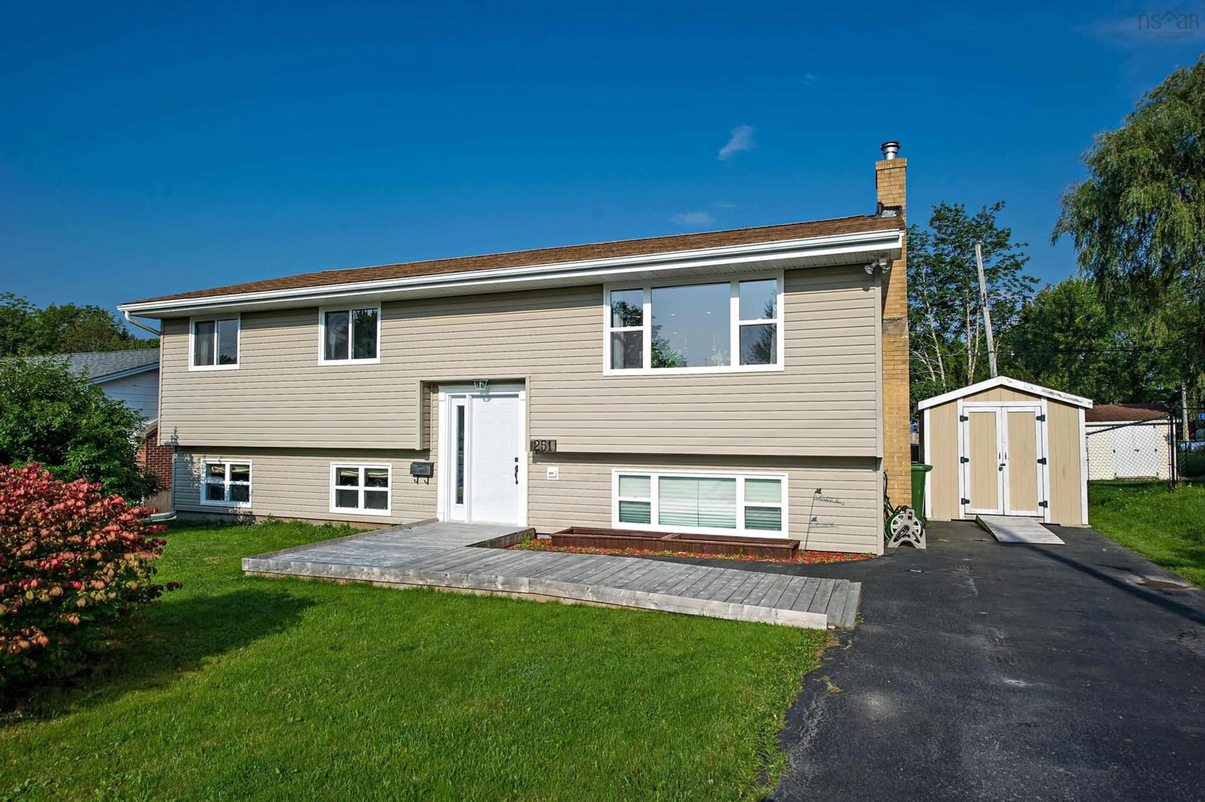Home with vinyl exterior material for 251 Chandler Dr, Lower Sackville Nova Scotia B4C 1Y4