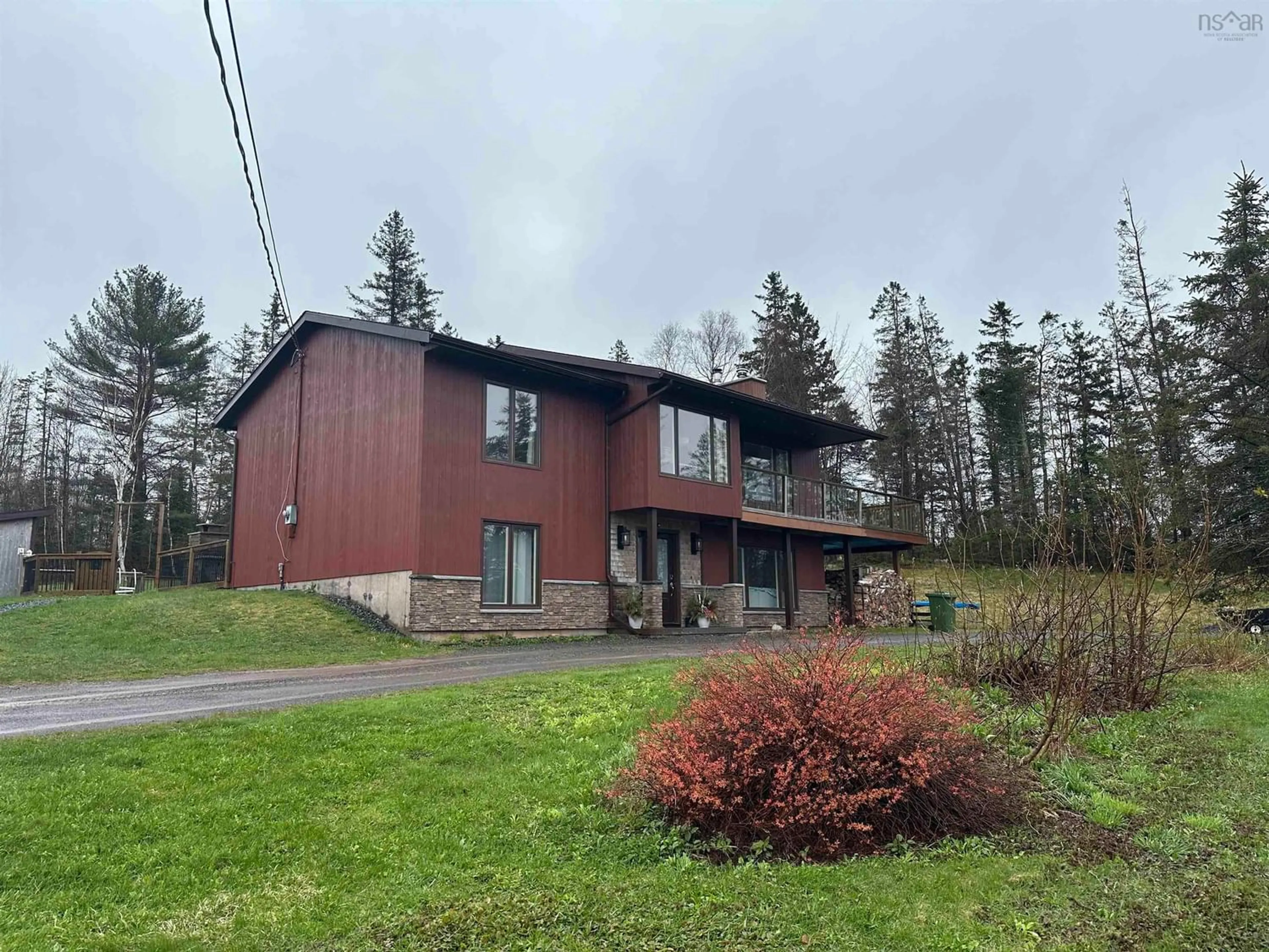 Frontside or backside of a home for 1338 River Rd, Churchville Nova Scotia B0K 1B0