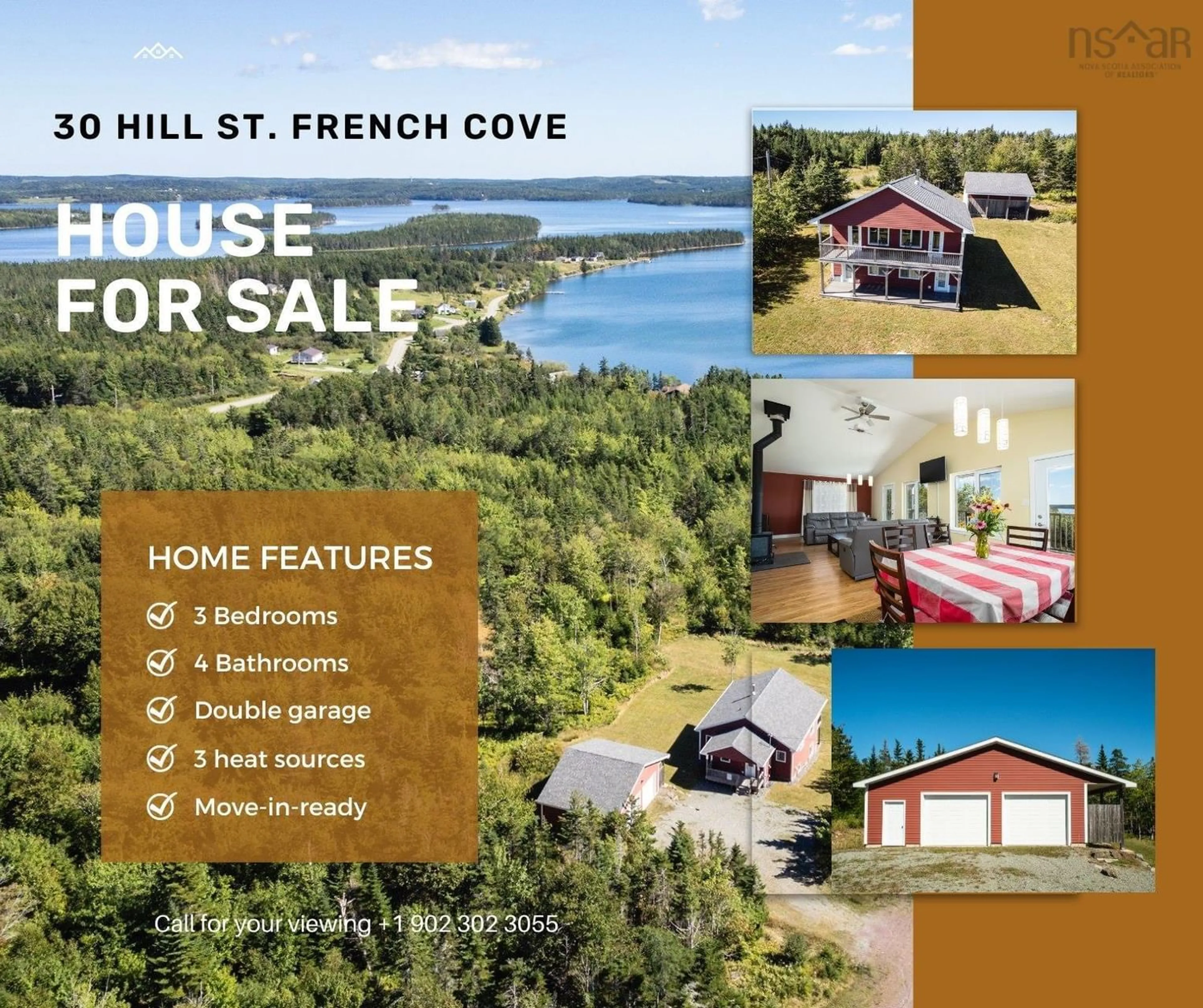 Home with unknown exterior material for 30 Hill St., French Cove Nova Scotia B0E 3B0