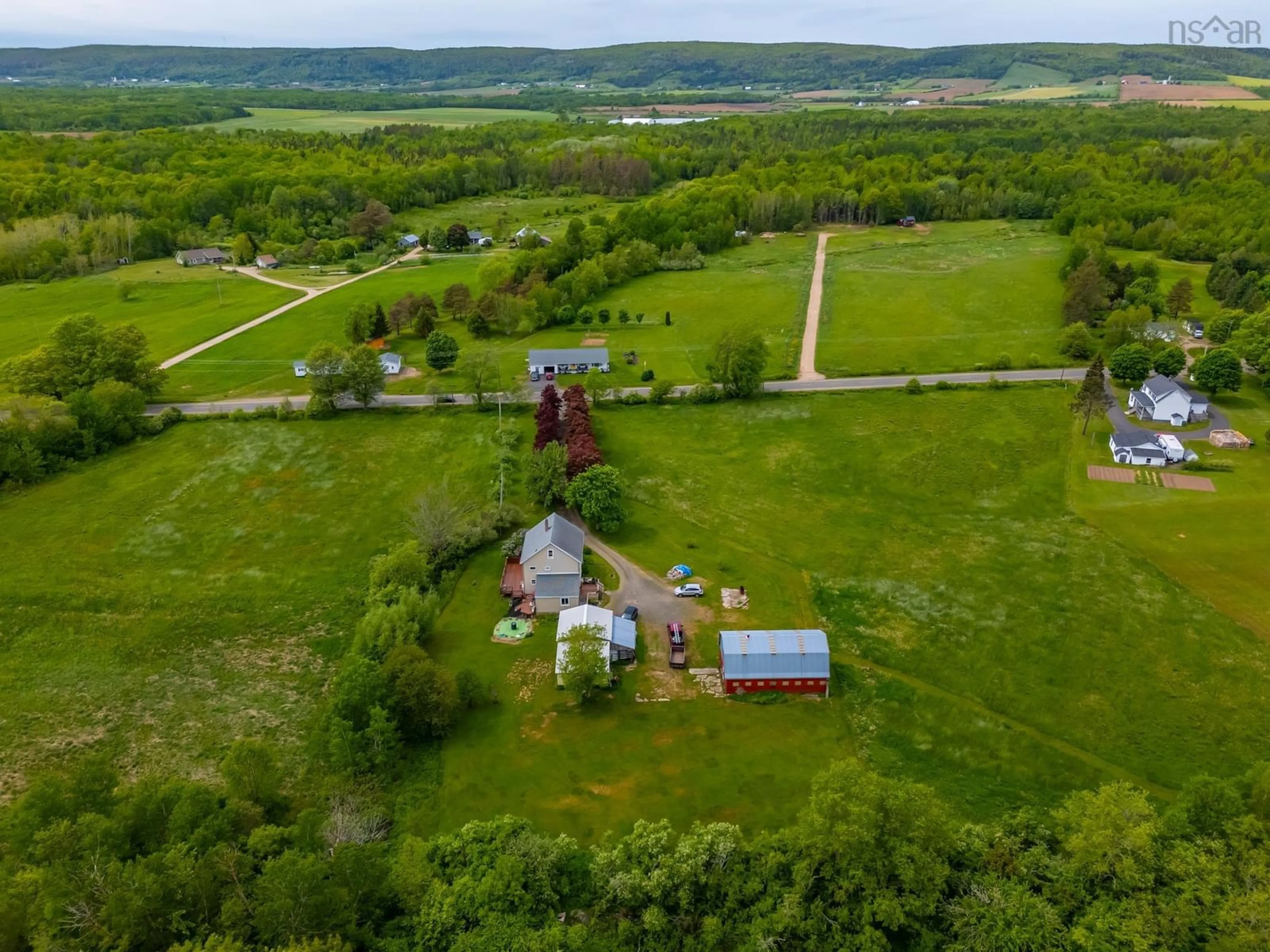 Fenced yard for 11704 Highway 1, Brickton Nova Scotia B0S 1P0