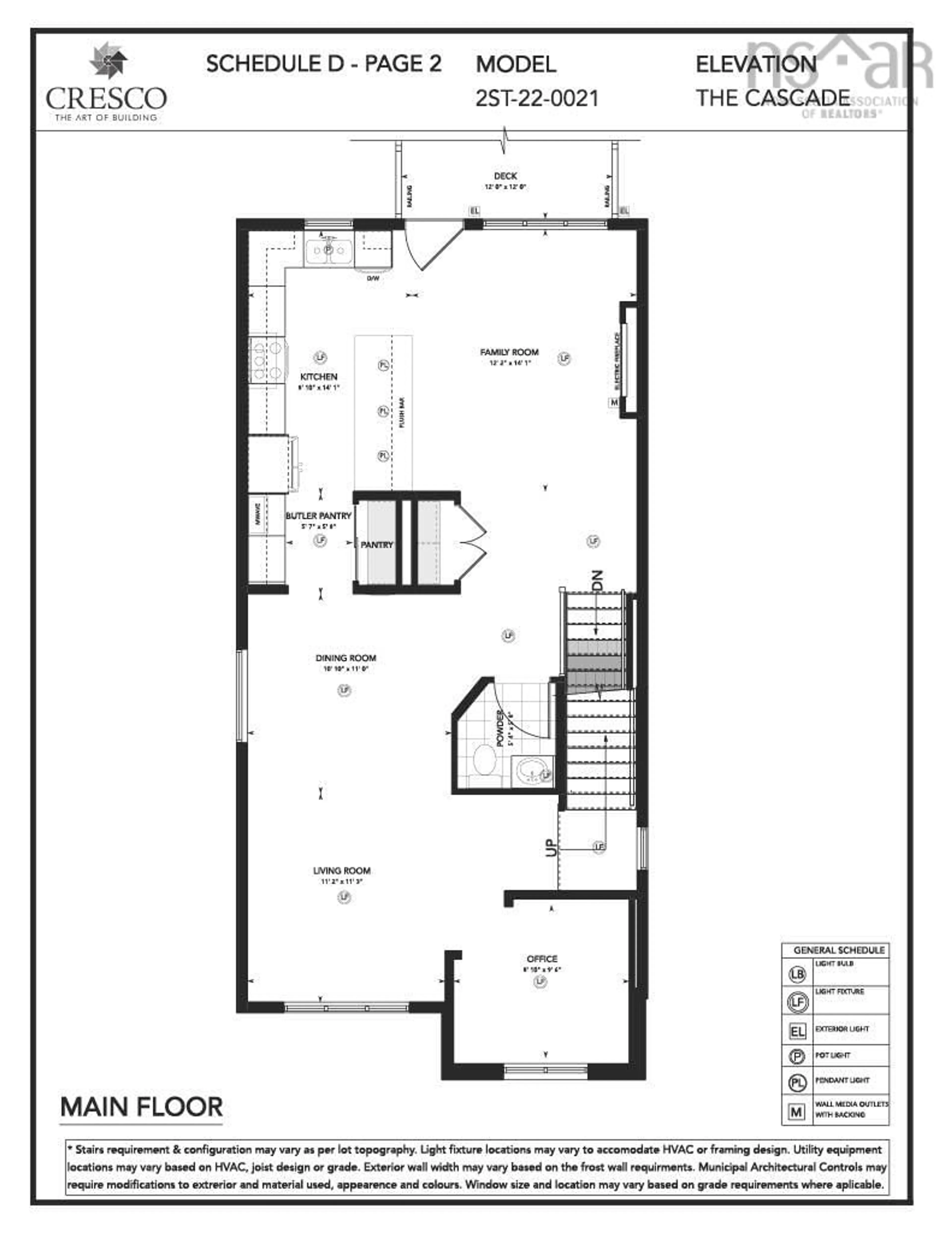 Floor plan for 17 Duff Crt #DUF21, Bedford West Nova Scotia B4B 2P2