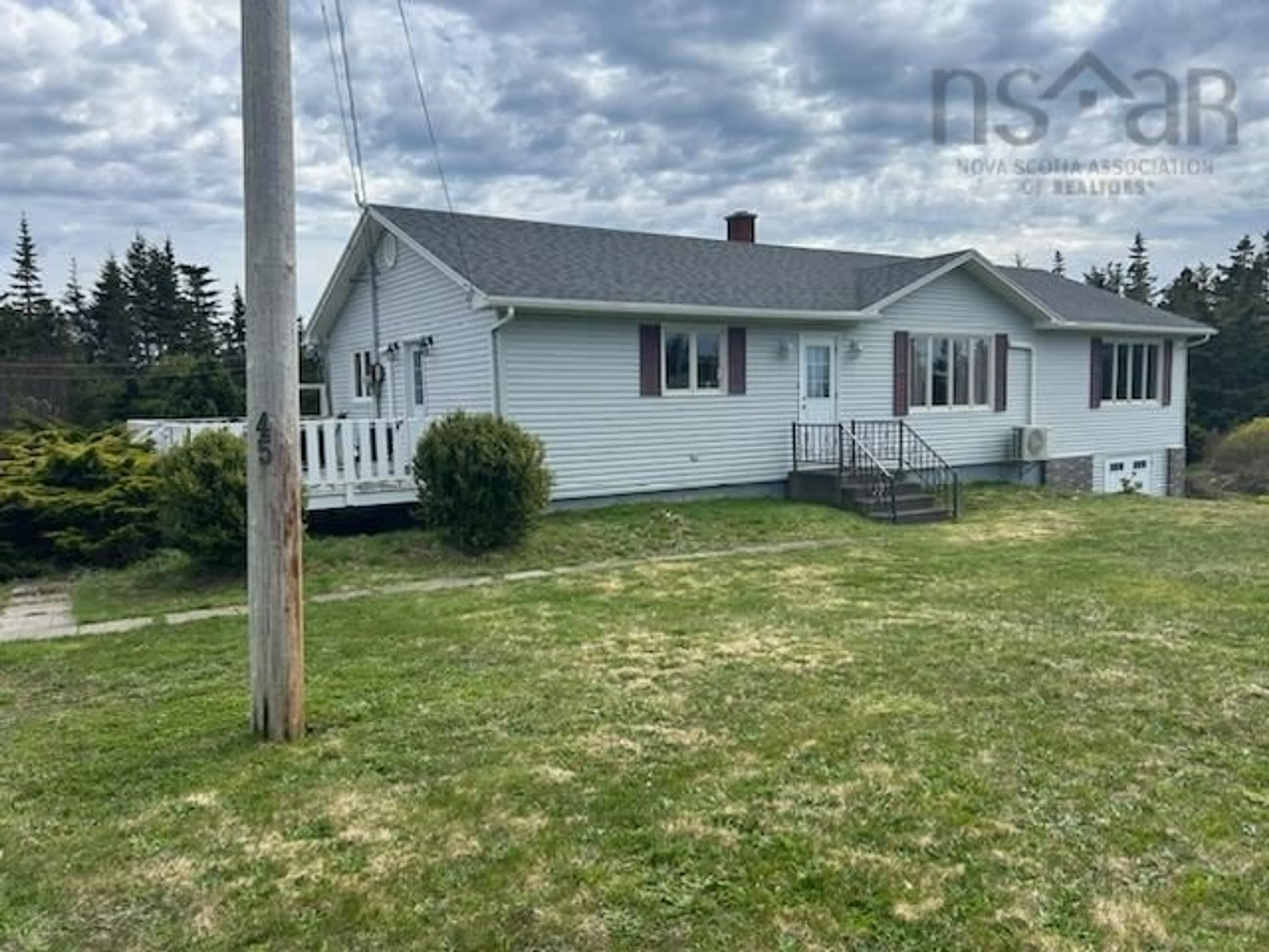 Frontside or backside of a home for 45 West Bear Point Rd, Bear Point Nova Scotia B0W 3B0