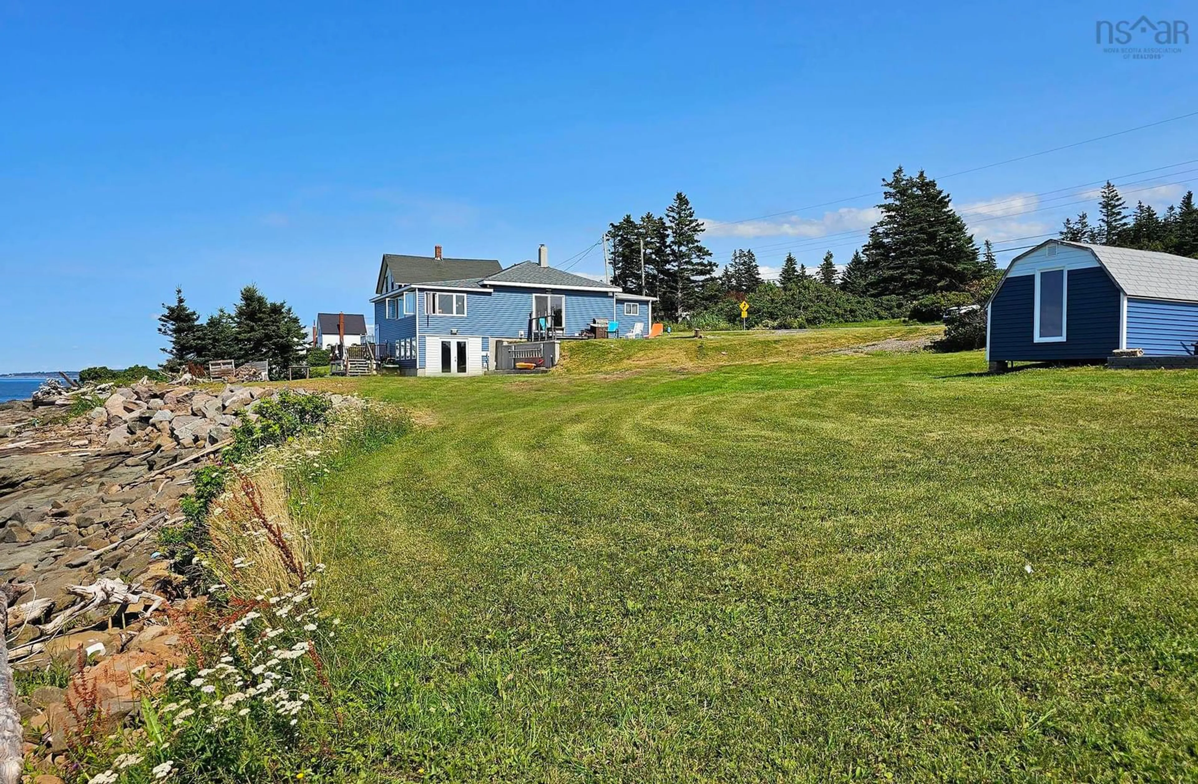 A pic from exterior of the house or condo for 12443 Shore Rd, Port George Nova Scotia B0S 1P0