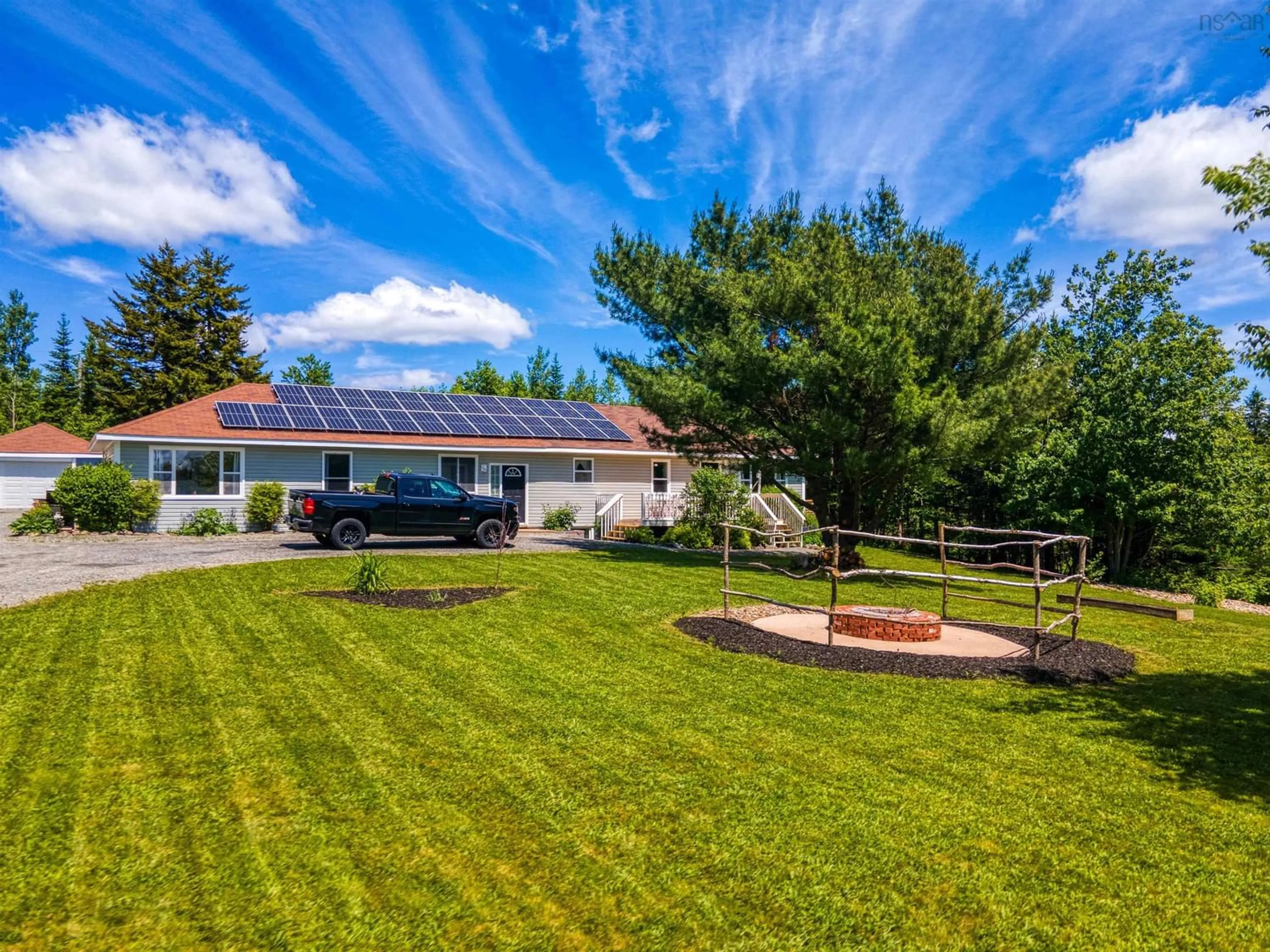 Fenced yard for 739 Collier Rd, Ardoise Nova Scotia B0N 1L0