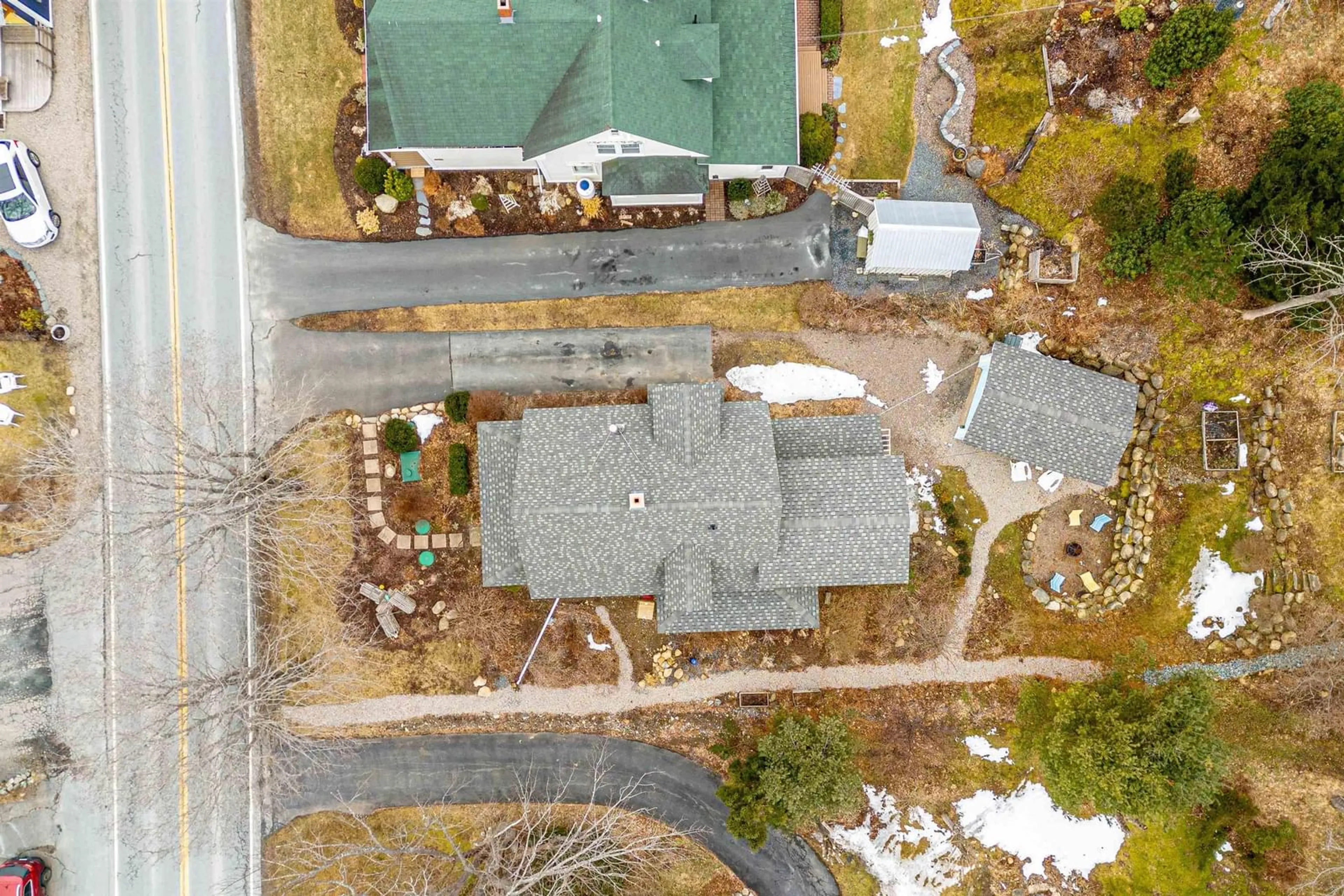 Frontside or backside of a home, the street view for 3380 Highway 331, Lahave Nova Scotia B0R 1C0