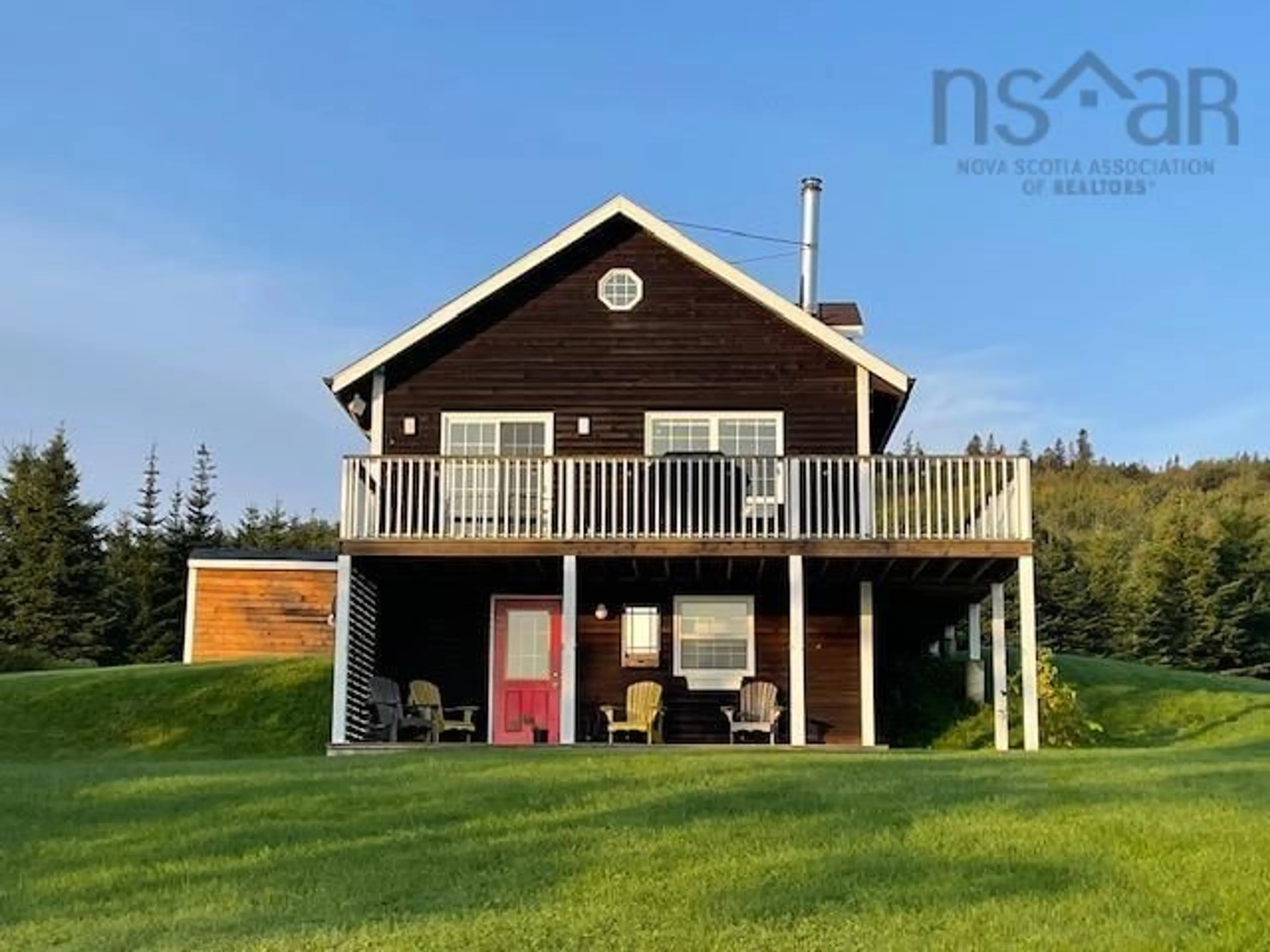 Frontside or backside of a home for 1565 West Lake Ainslie Rd, Mason's Point Nova Scotia B0E 3E0