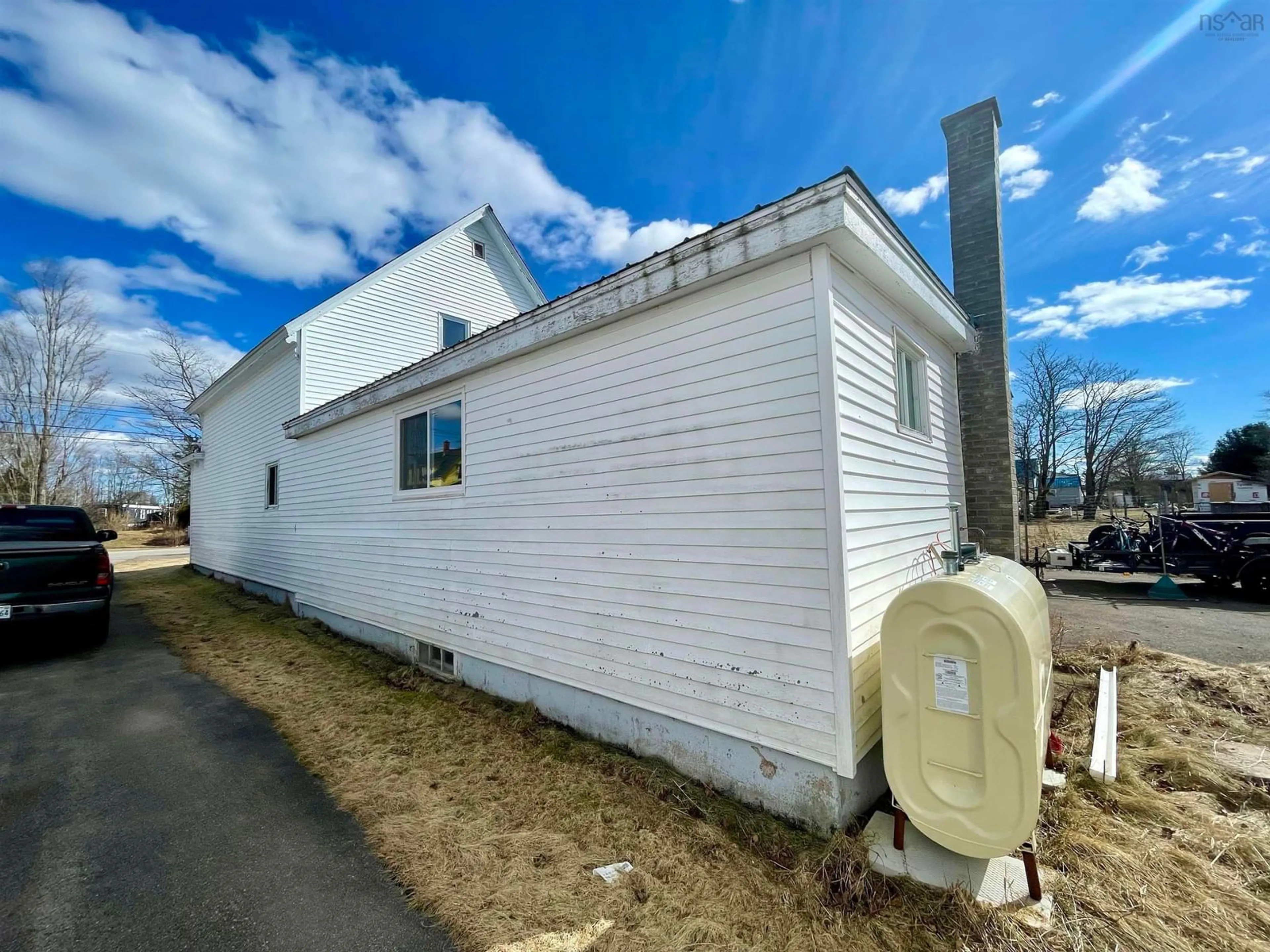 Frontside or backside of a home, the front or back of building for 65 Beaver Dam Rd, Parrsboro Nova Scotia B0M 1S0