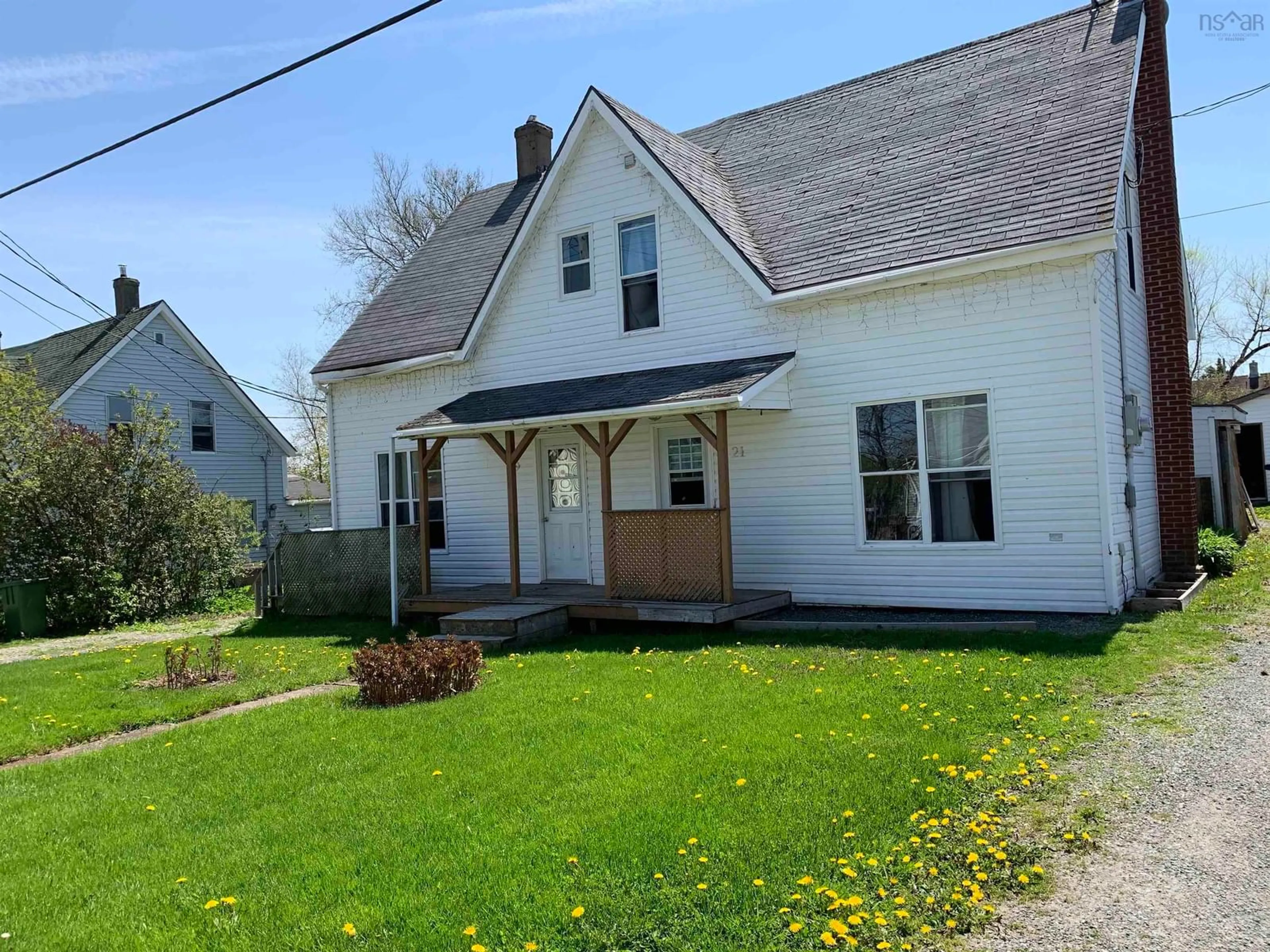Frontside or backside of a home for 19-21 Coll Ave, Stellarton Nova Scotia B0K 1S0