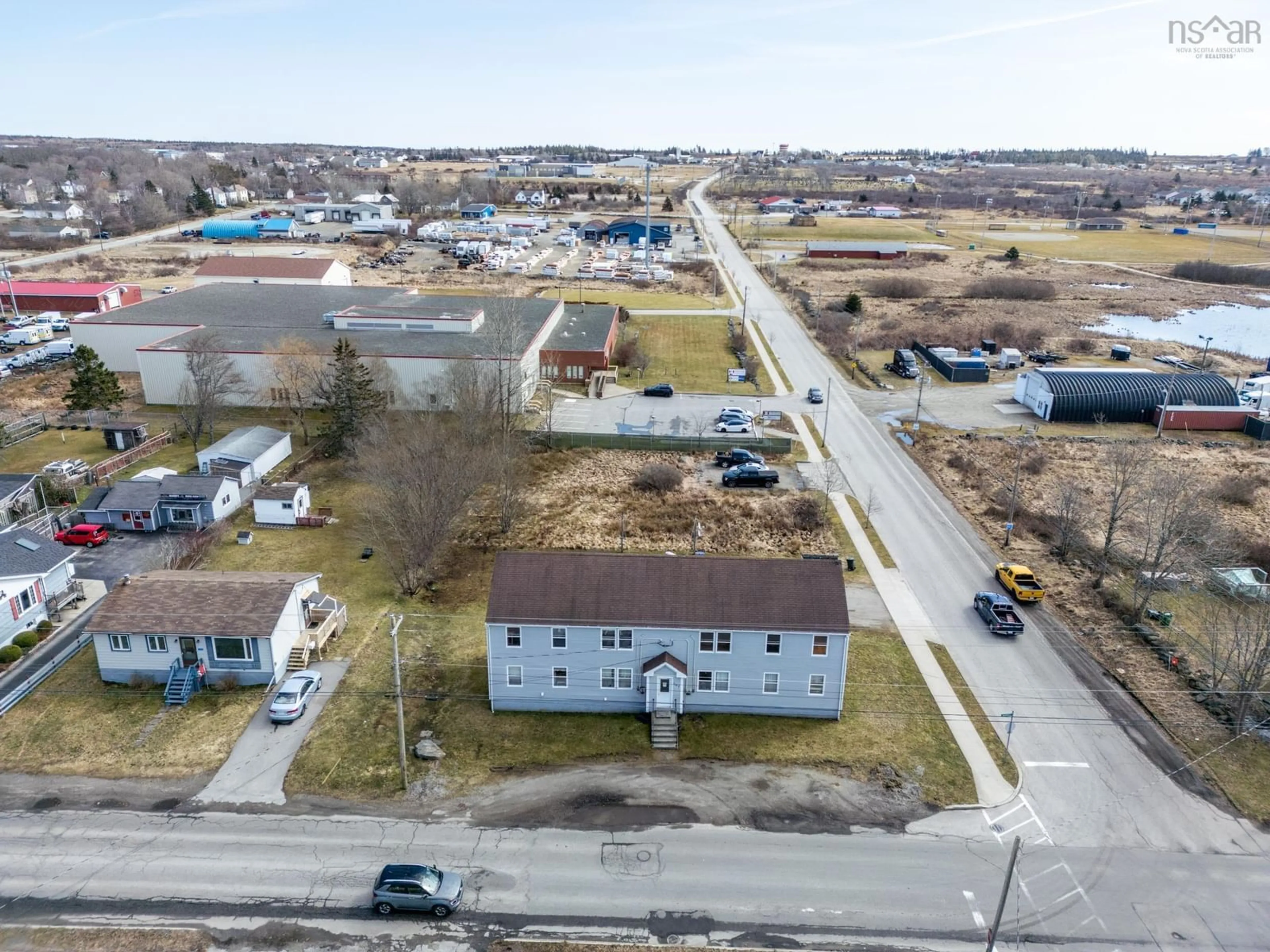 A pic from exterior of the house or condo, the street view for 107 Pleasant St, Yarmouth Nova Scotia B5A 2J5