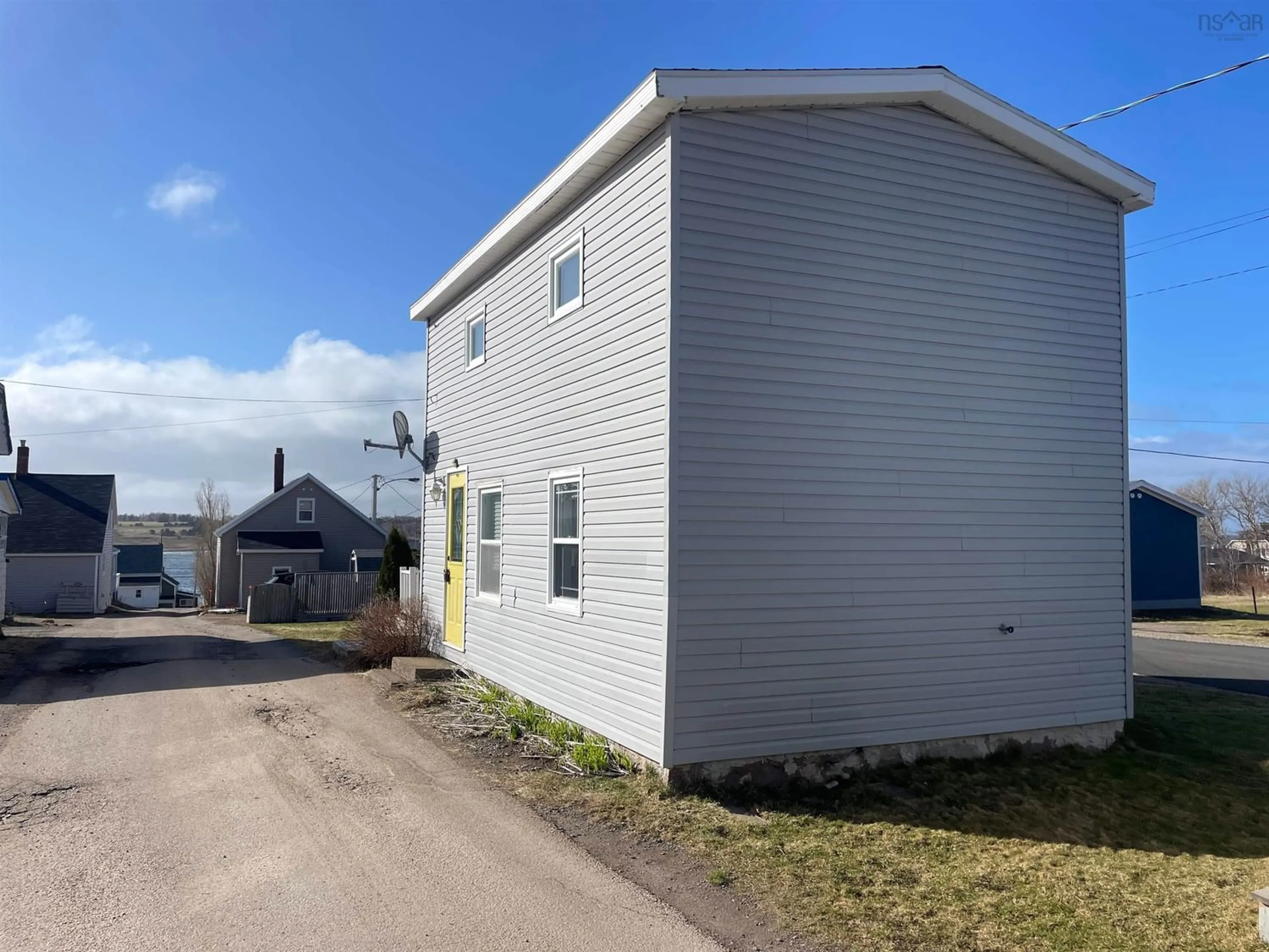 Frontside or backside of a home, the front or back of building for 27 Chemin Shomphe Rd, Chéticamp Nova Scotia B0E 1H0