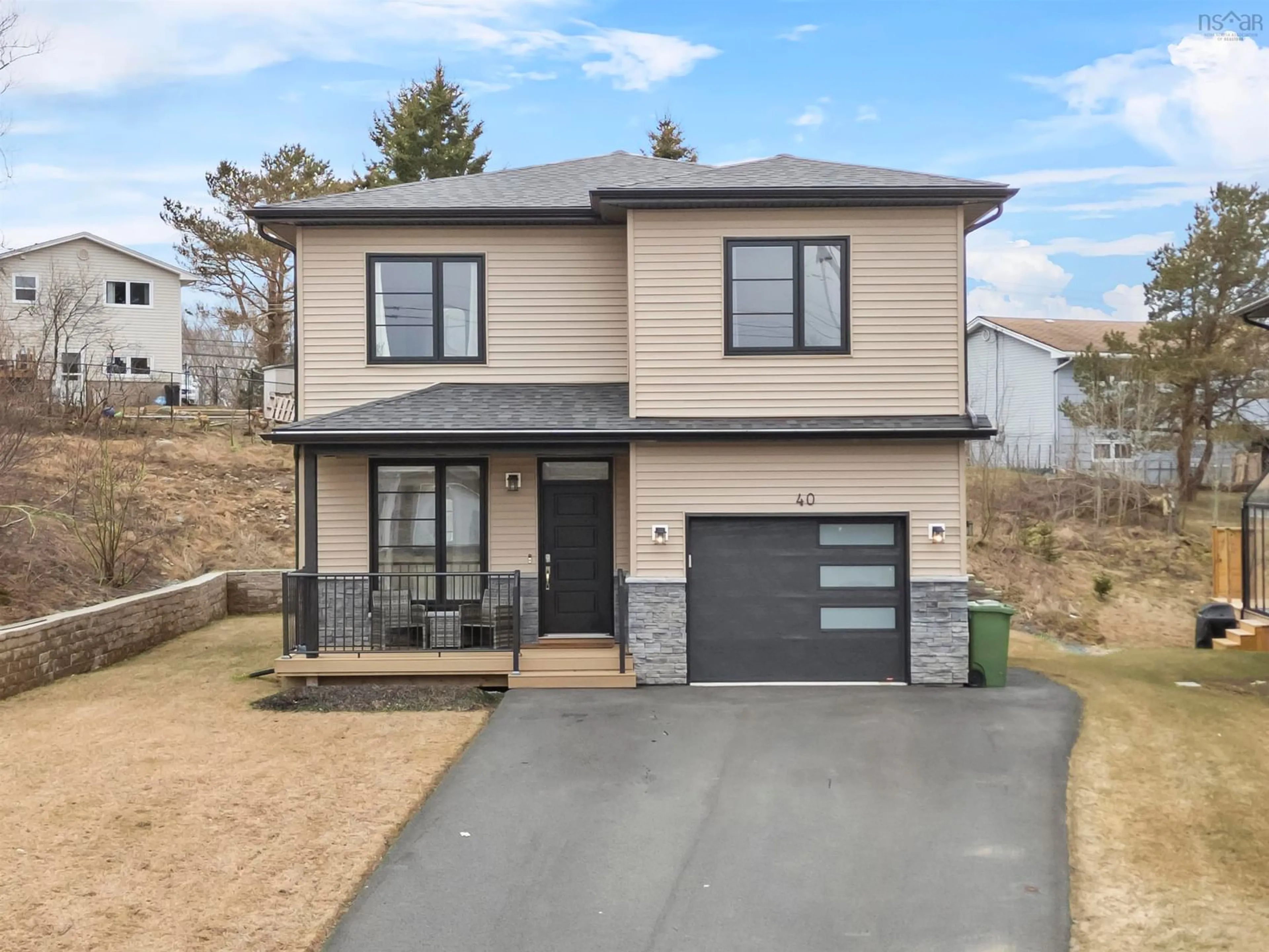 Frontside or backside of a home for 40 Poonam Crt, Dartmouth Nova Scotia B2X 0B6