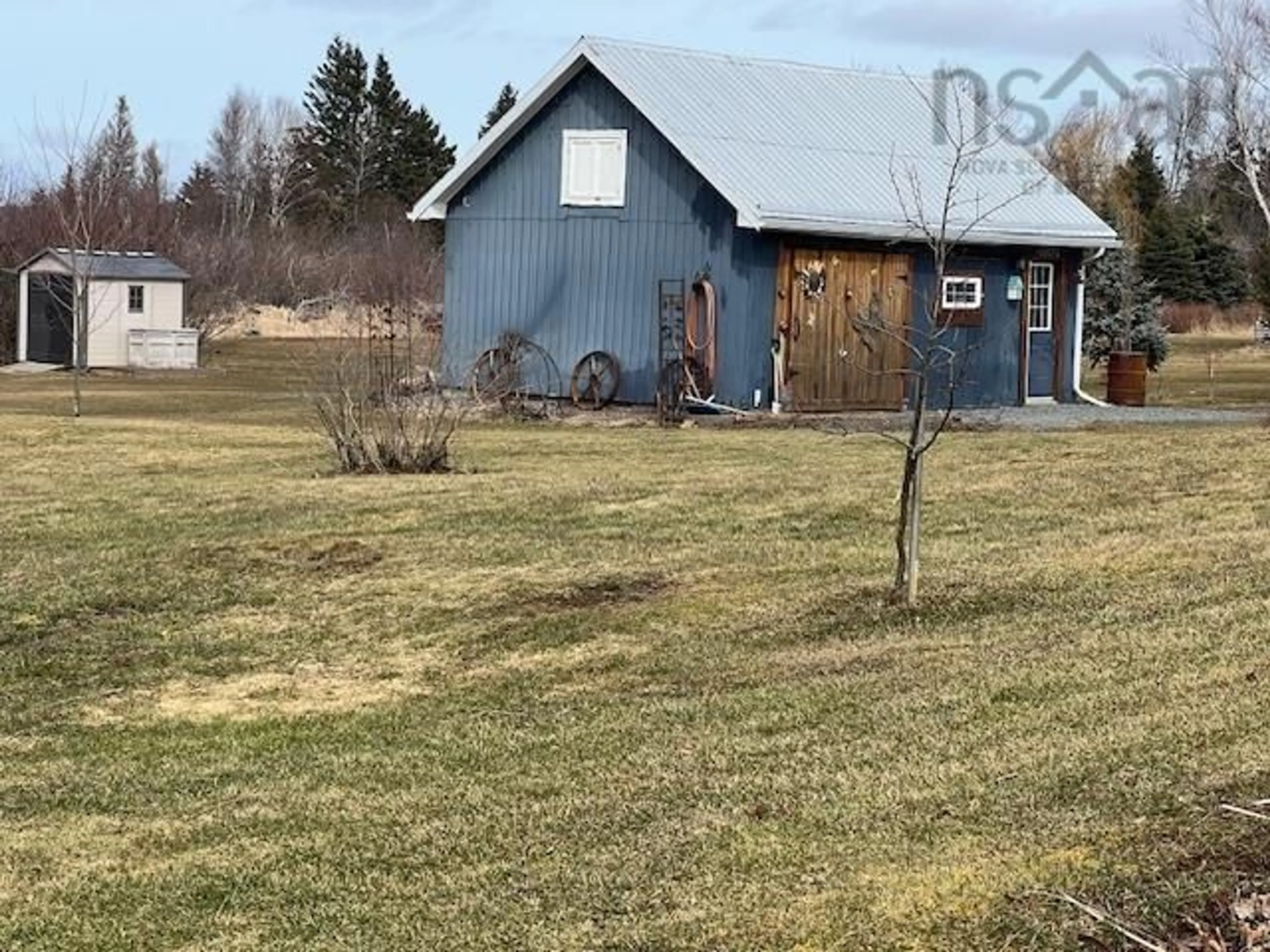 Fenced yard for 4585 Highway 6, Brule Nova Scotia B0K 1N0