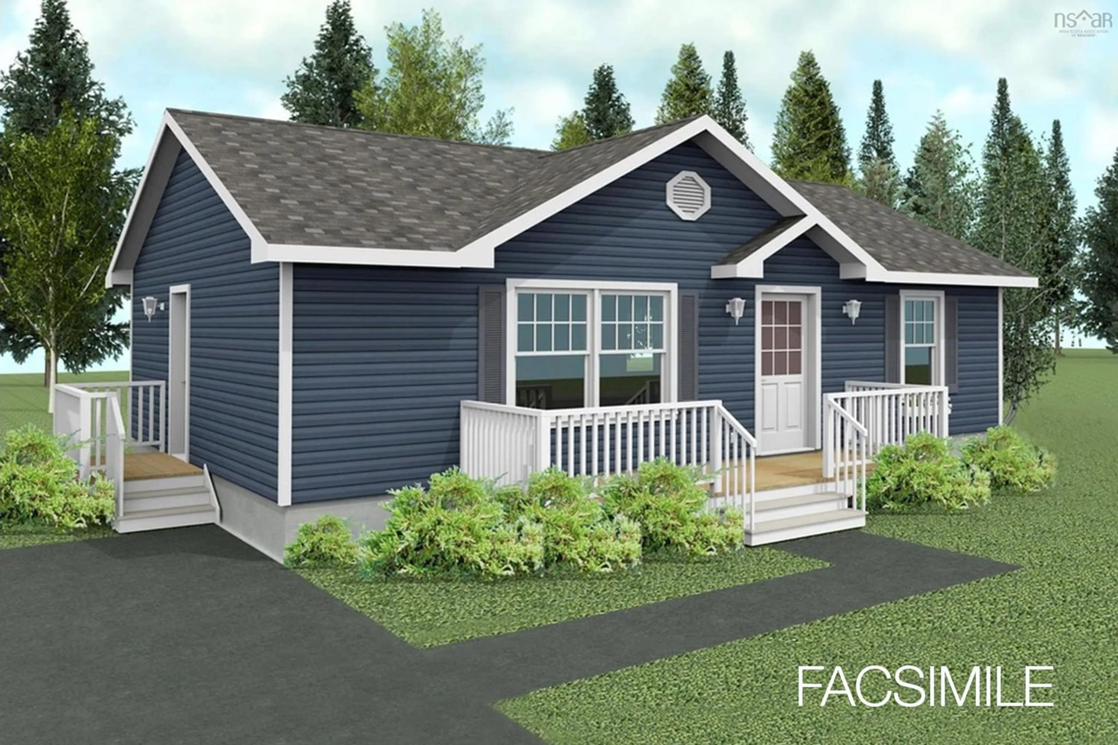 Home with vinyl exterior material for Russell St #24-6, Amherst Nova Scotia B4H 2S5