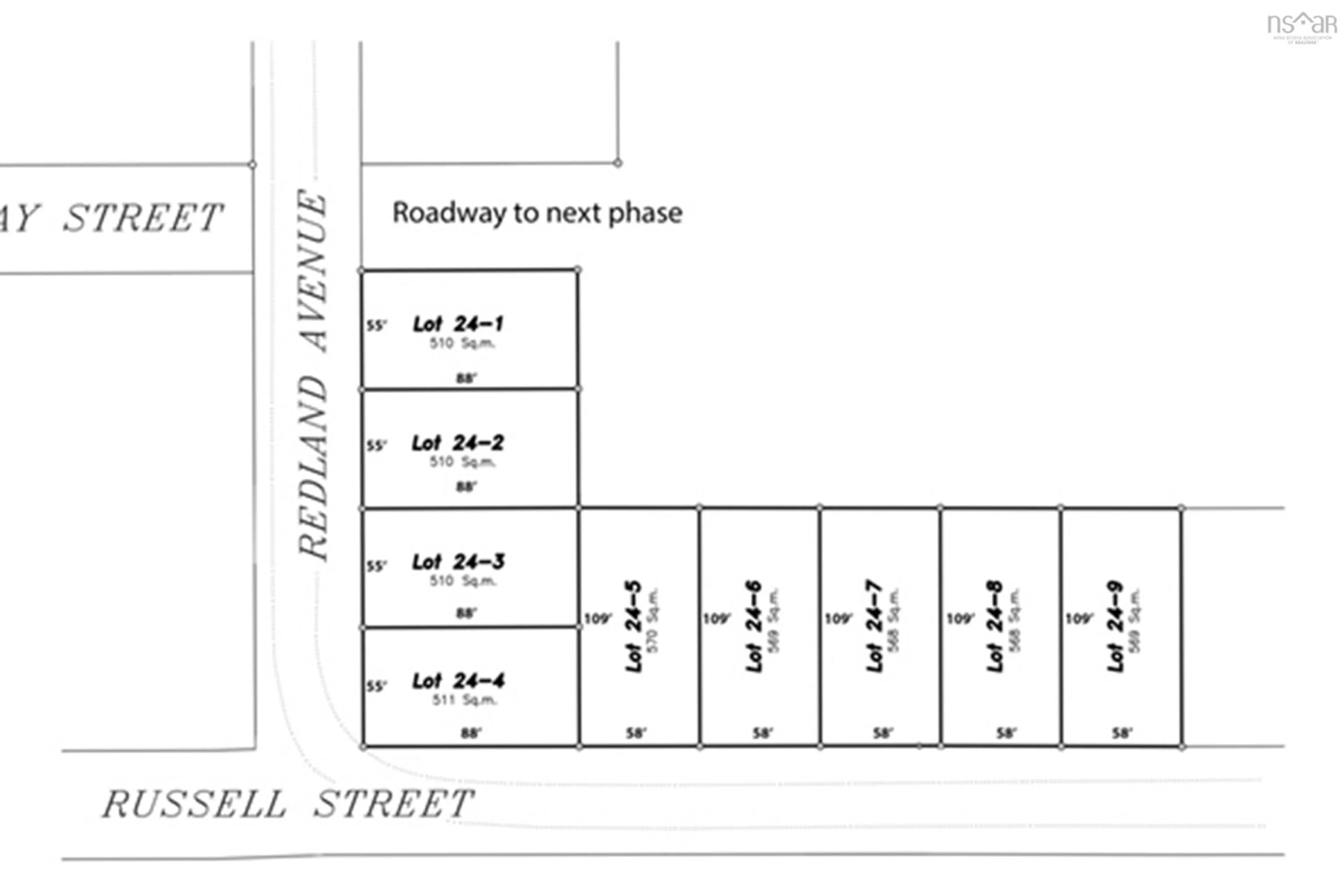 Floor plan for Russell St #24-6, Amherst Nova Scotia B4H 2S5