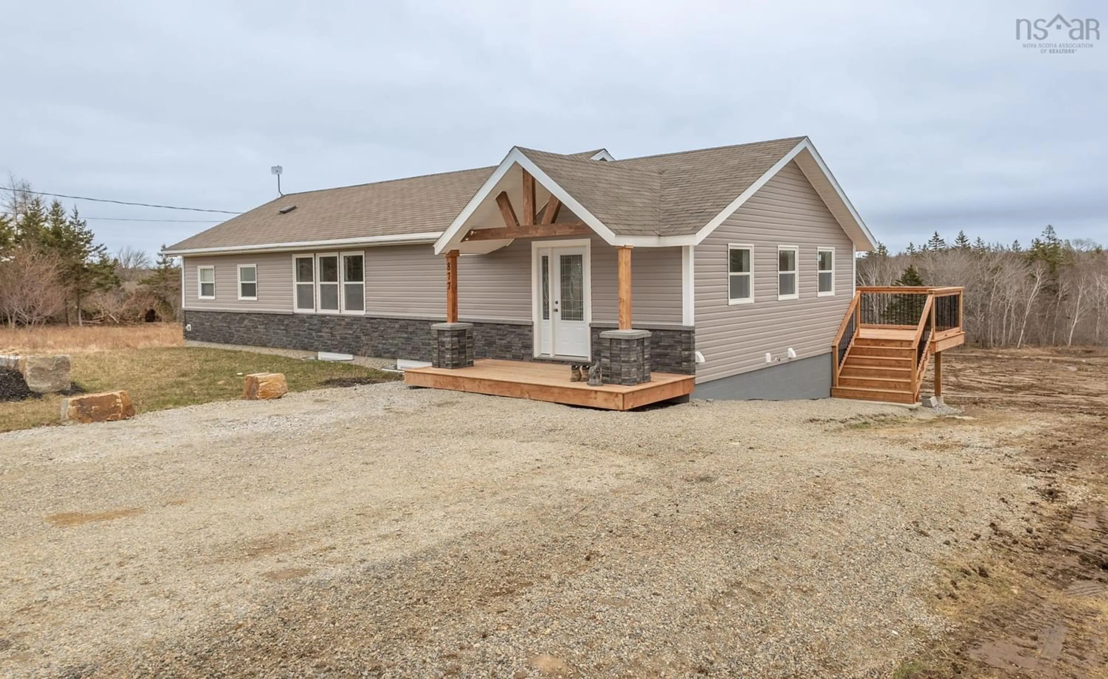 A pic from exterior of the house or condo for 877 Lake Doucette Rd, Springdale Nova Scotia B5A 5L9