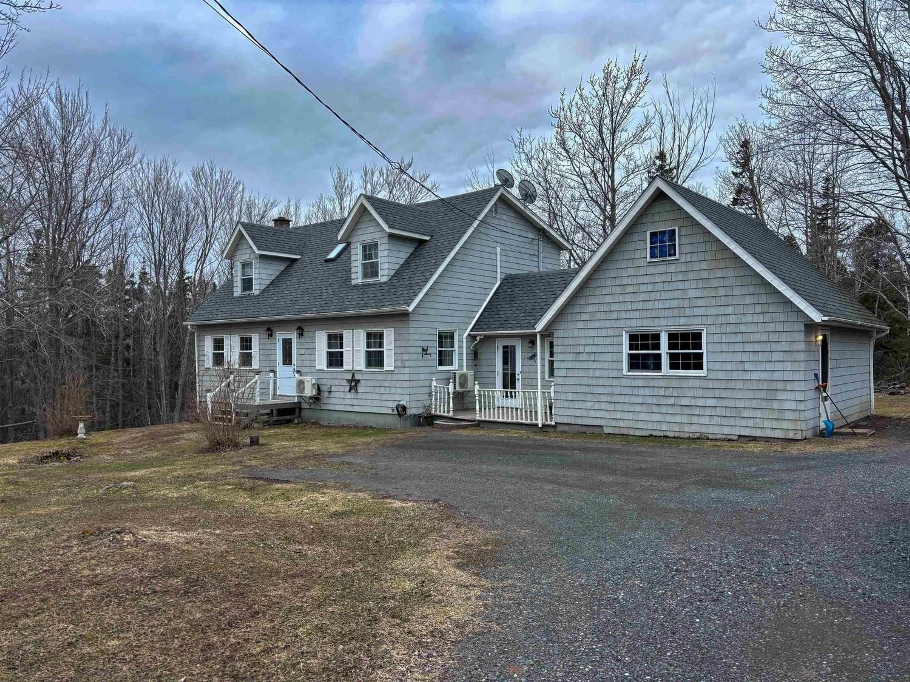 Outside view for 95 Macdonald Dr, Chance Harbour Nova Scotia B0K 1X0