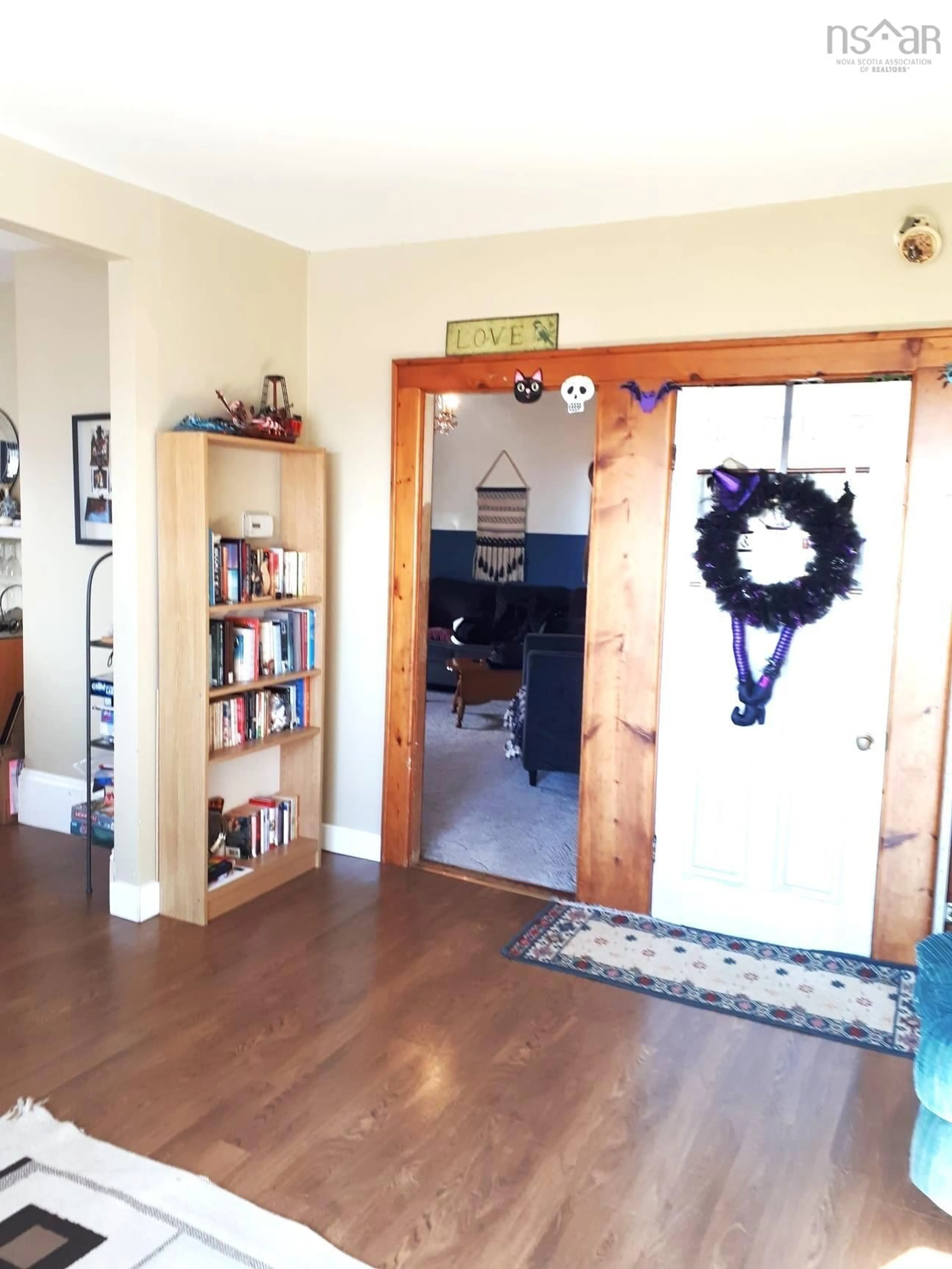 Indoor entryway, wood floors for 2590 Main St, Clark's Harbour Nova Scotia B0W 1P0