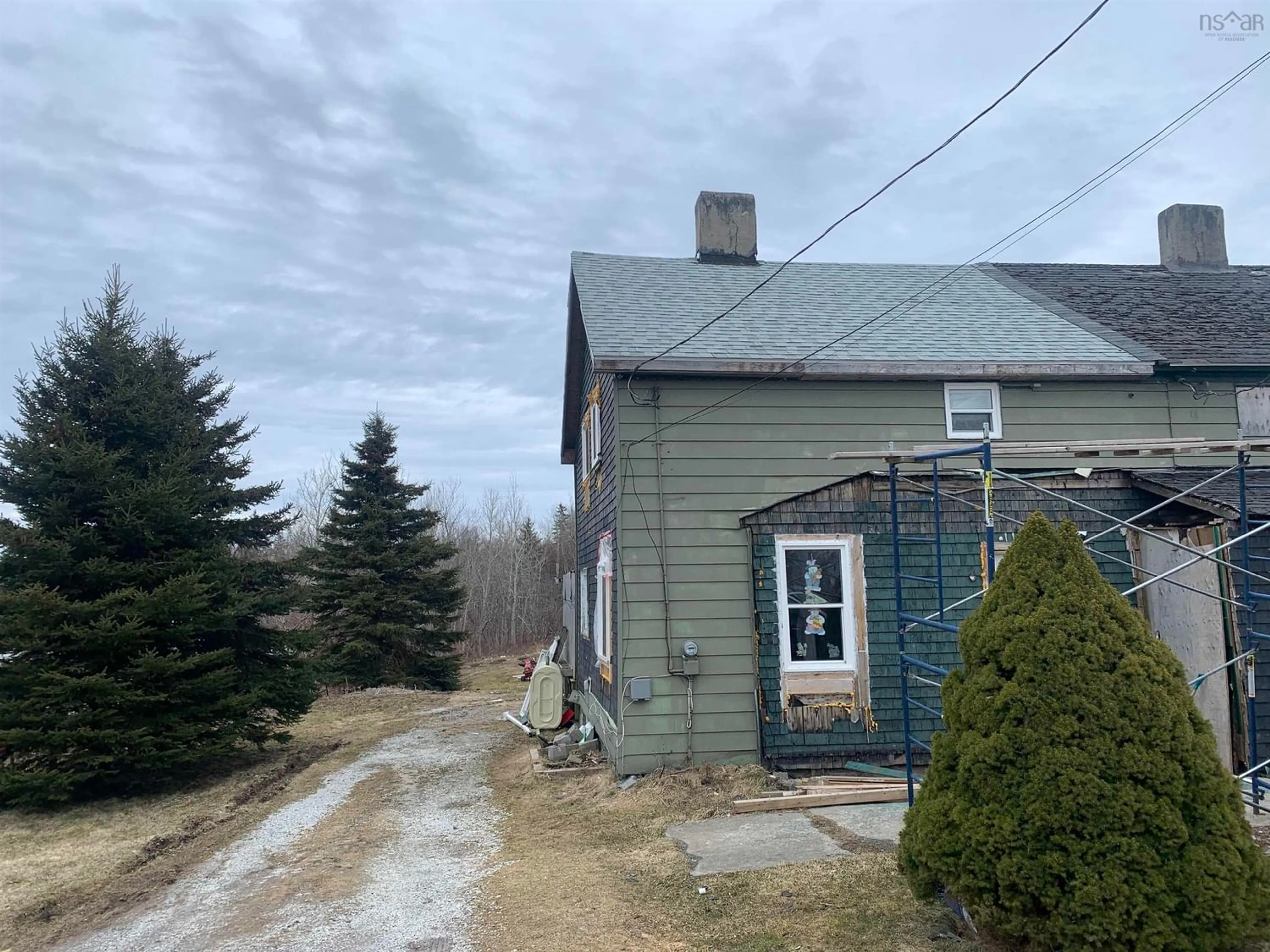 Frontside or backside of a home for 1036 Wallace Rd, New Victoria Nova Scotia B1H 5C9
