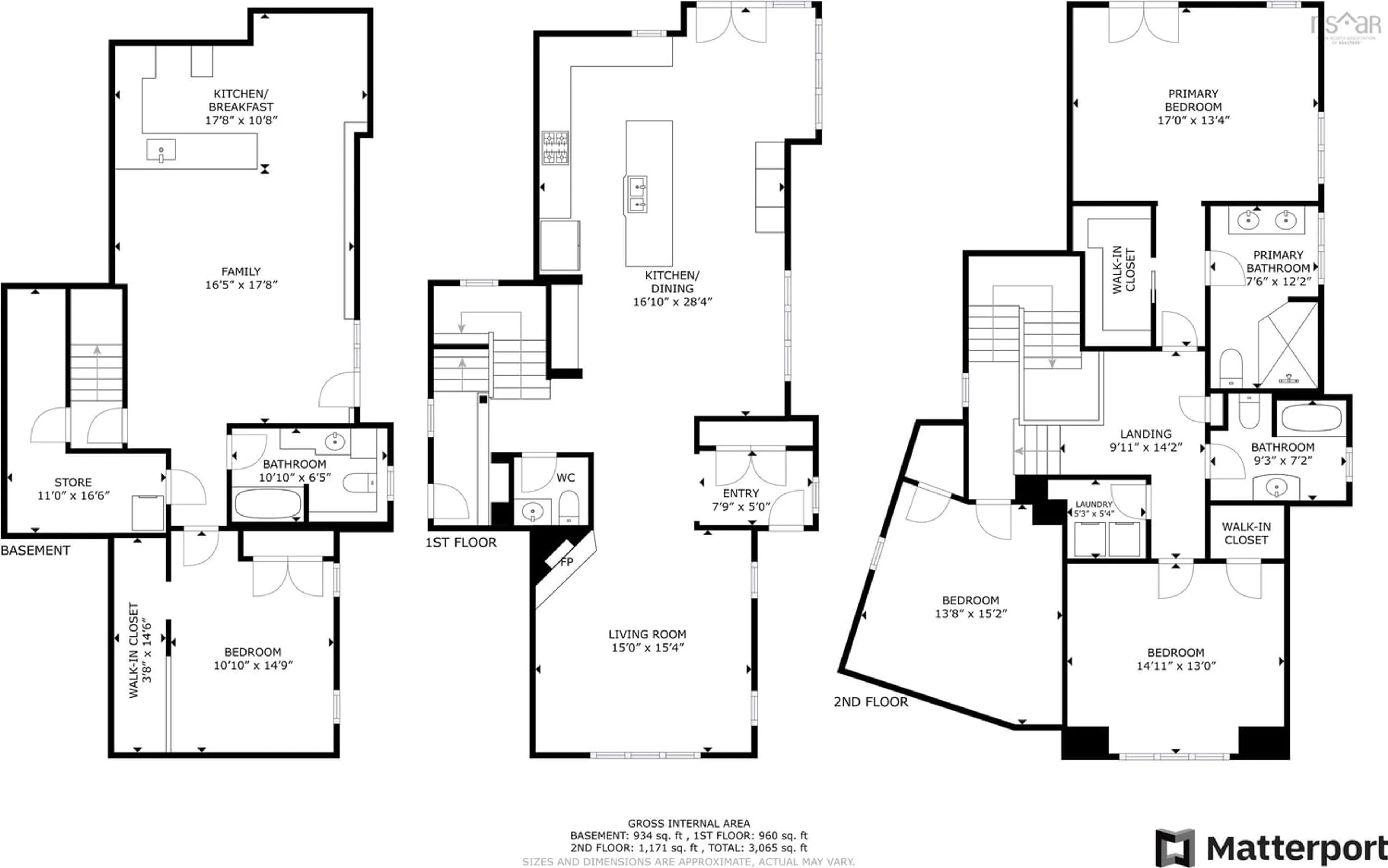 Floor plan for 7 Smiths Rd, Bedford Nova Scotia B4B 1B5