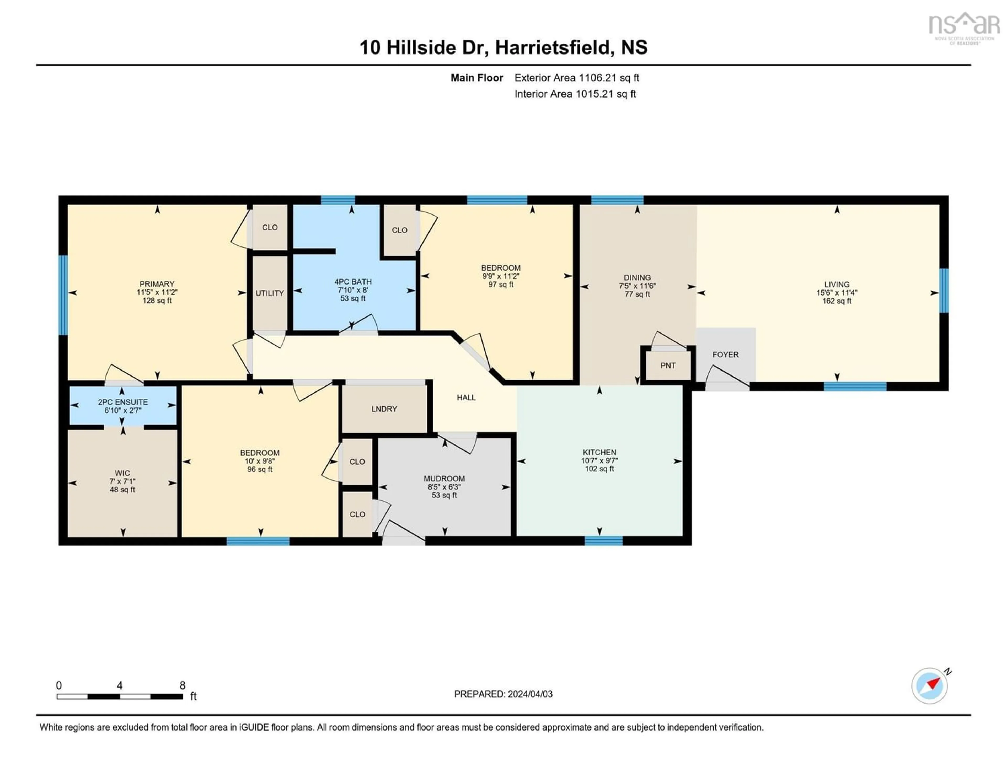 Floor plan for 10 Hillside Dr, Harrietsfield Nova Scotia B3V 1A8