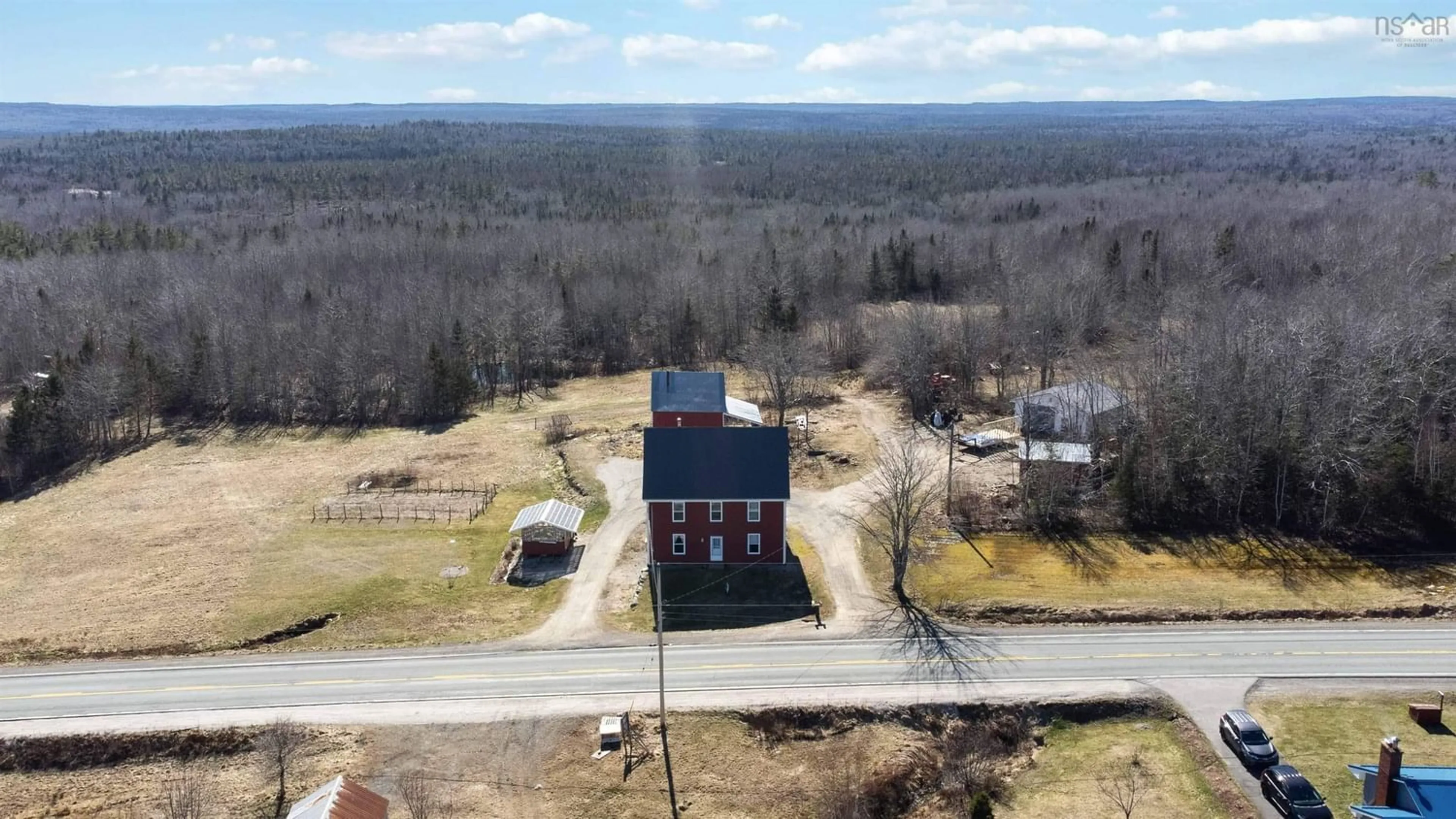 Outside view for 3011 Highway 12, Seffernville Nova Scotia B0J 2M0