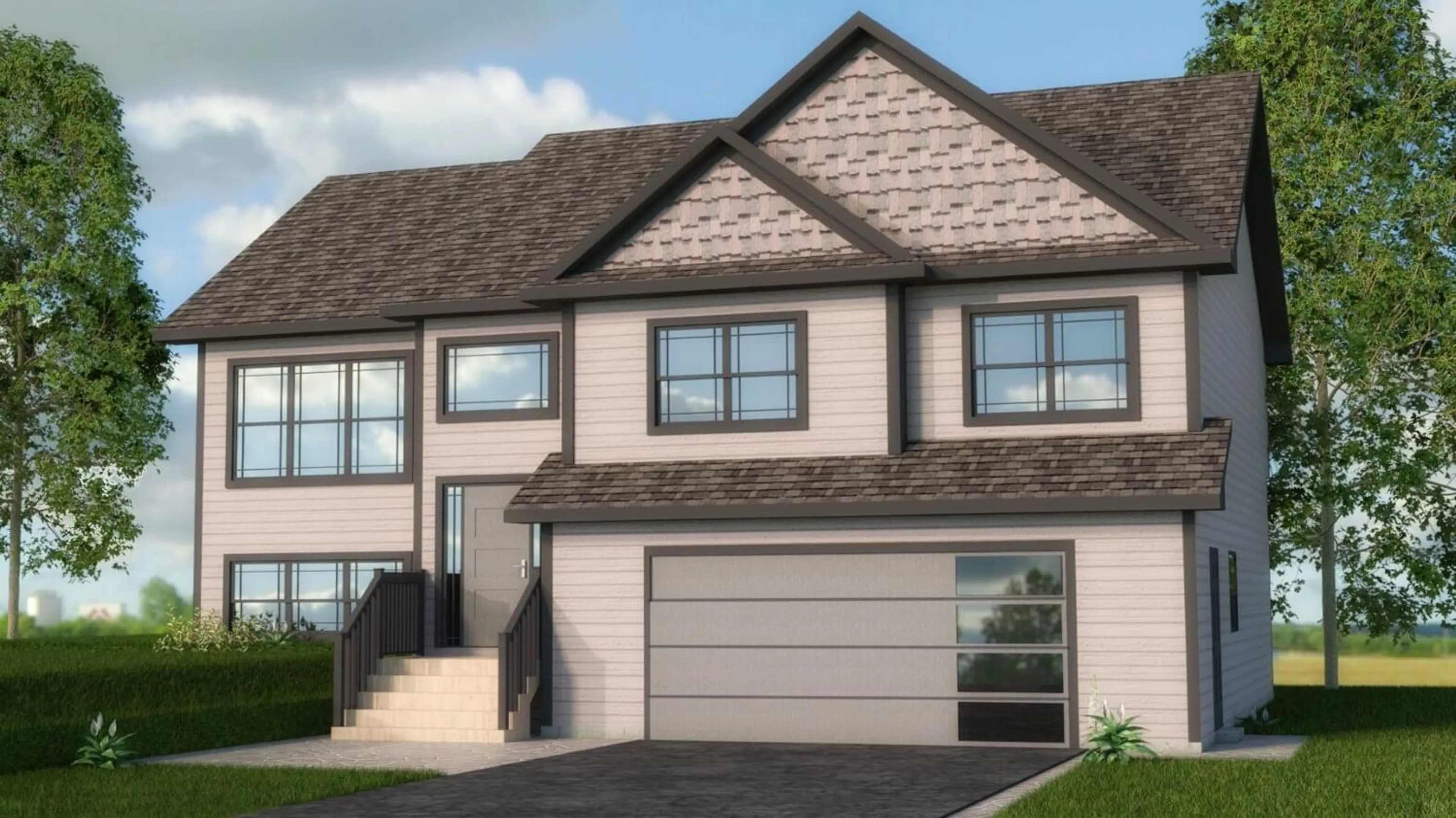 Home with vinyl exterior material, street for A-2 Woodchuck Lane, Goffs Nova Scotia B2T 1B9