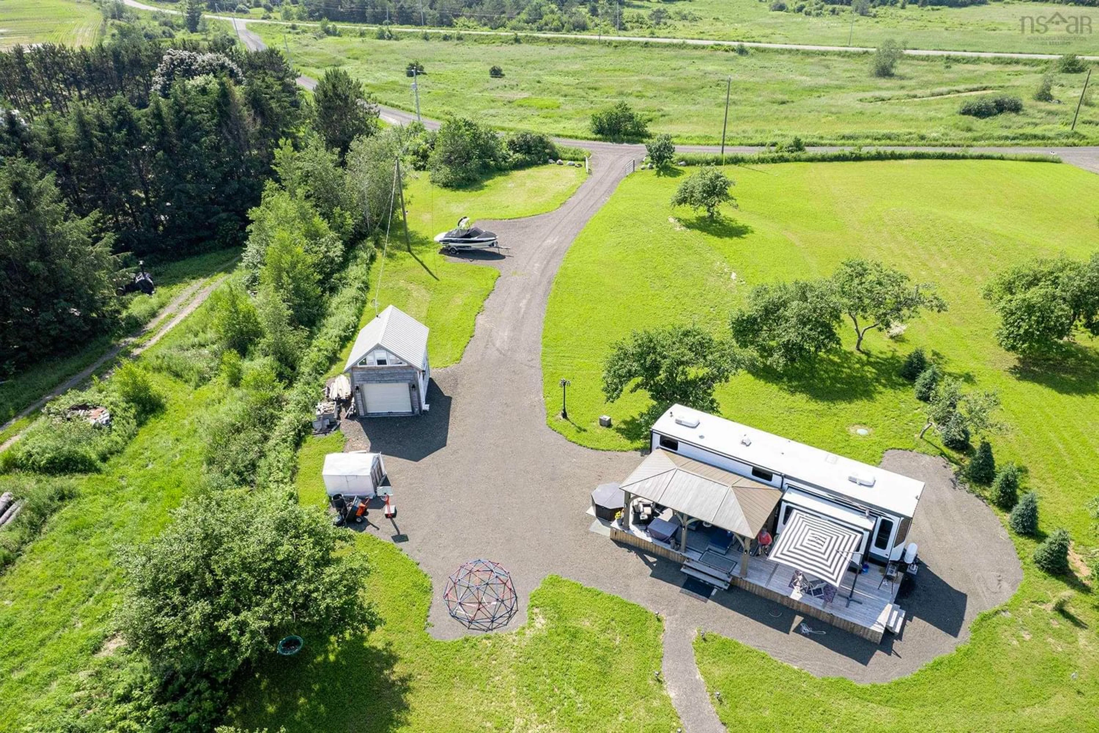 Outside view for 48 Marshland Dr, Belleisle Nova Scotia B0S 1C0