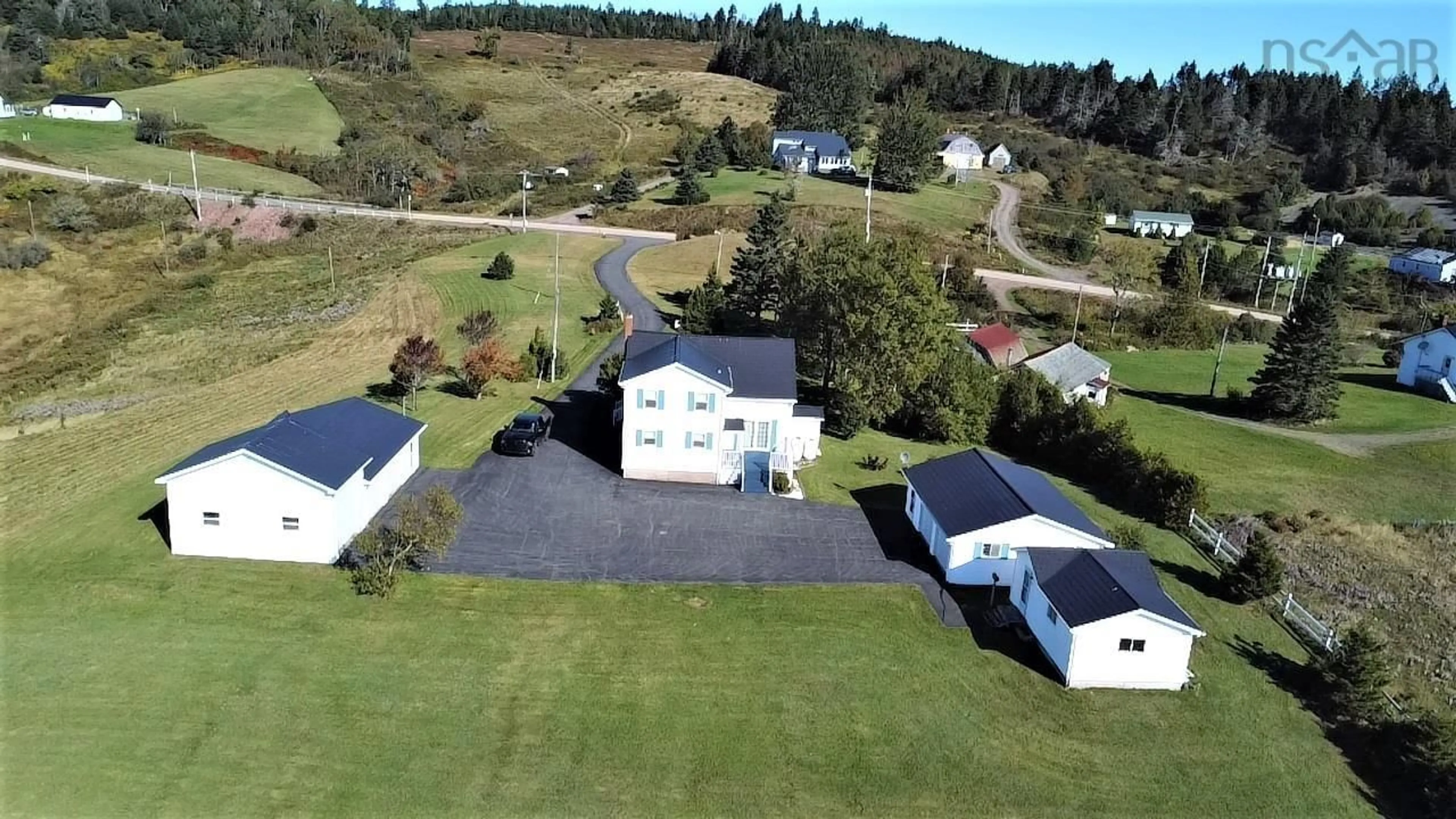 Outside view for 8002 Hwy#209 Hwy, Wards Brook Nova Scotia B0M 1S0