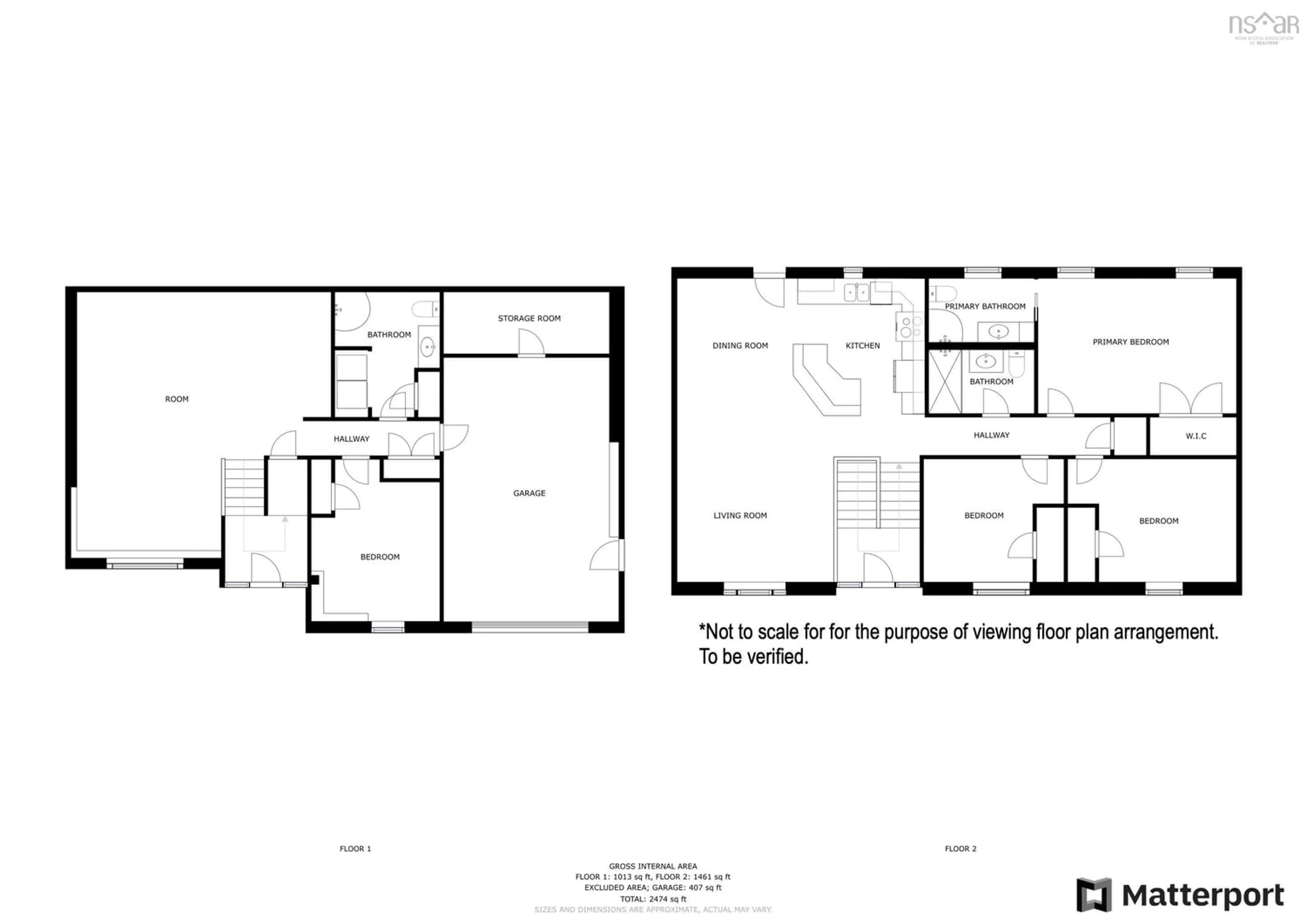 Floor plan for 97 Birchview Cres, New Glasgow Nova Scotia B2H 5T6