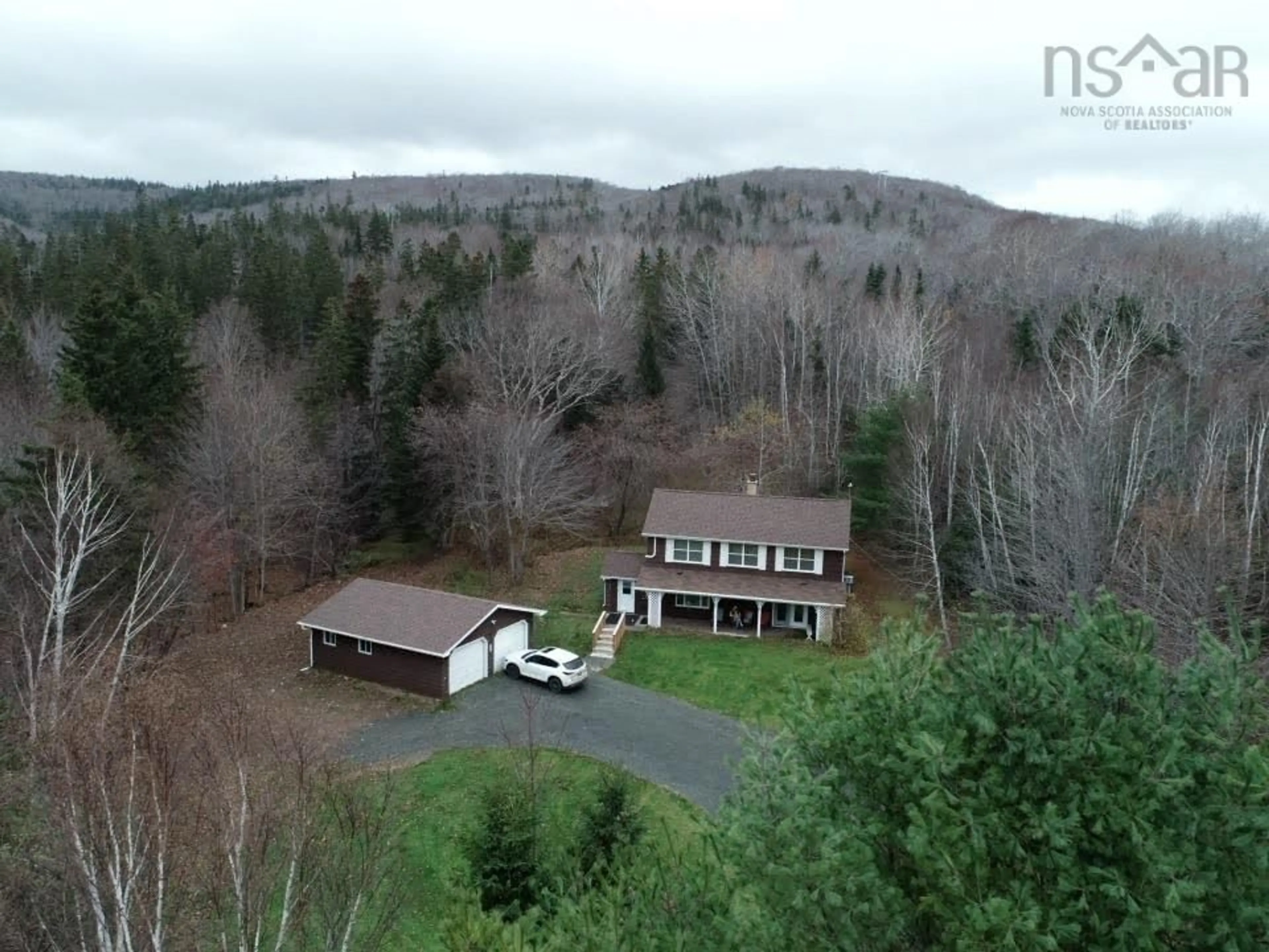 Frontside or backside of a home for 147 Milford Rd, Whycocomagh Nova Scotia B0E 3M0