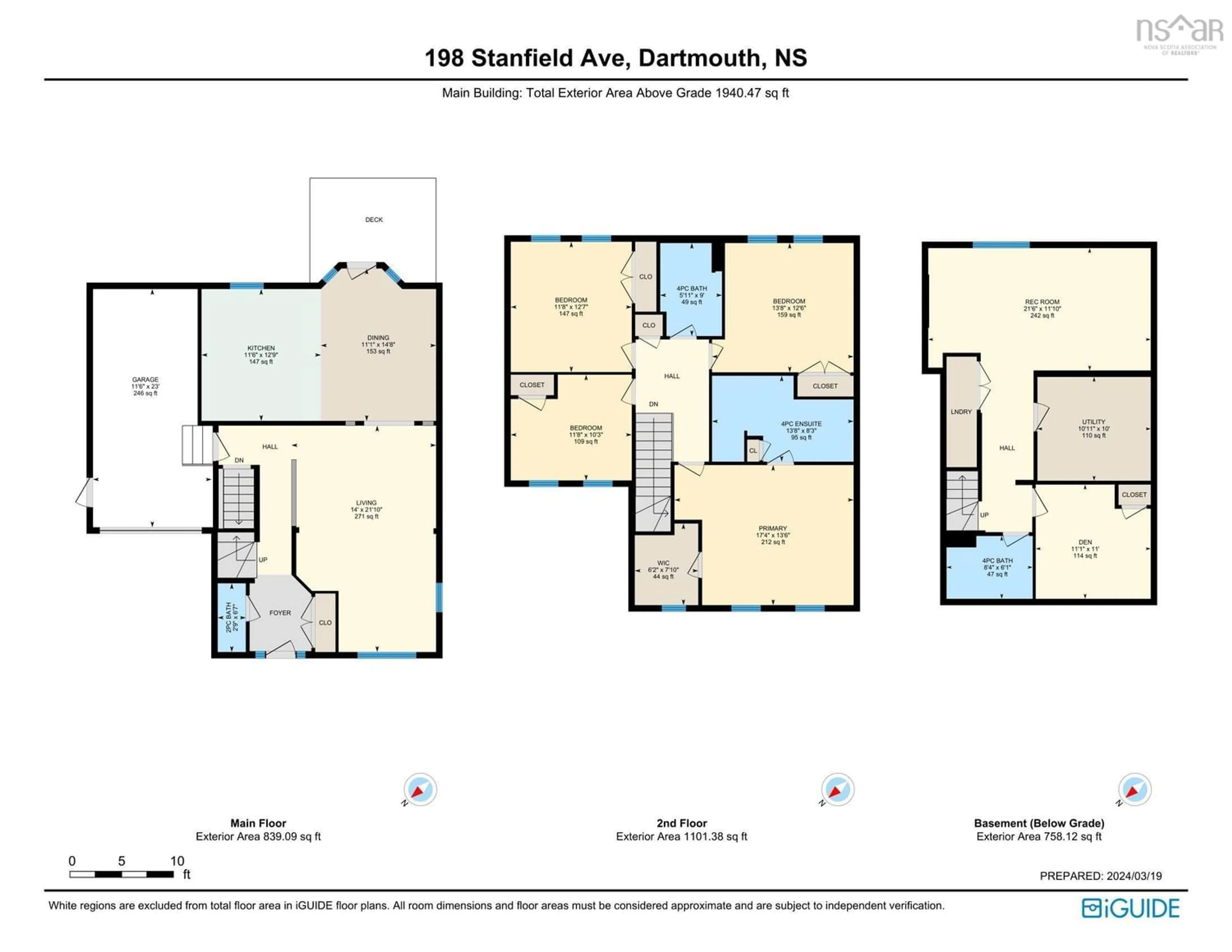 Floor plan for 198 Stanfield Ave, Dartmouth Nova Scotia B2X 0A2