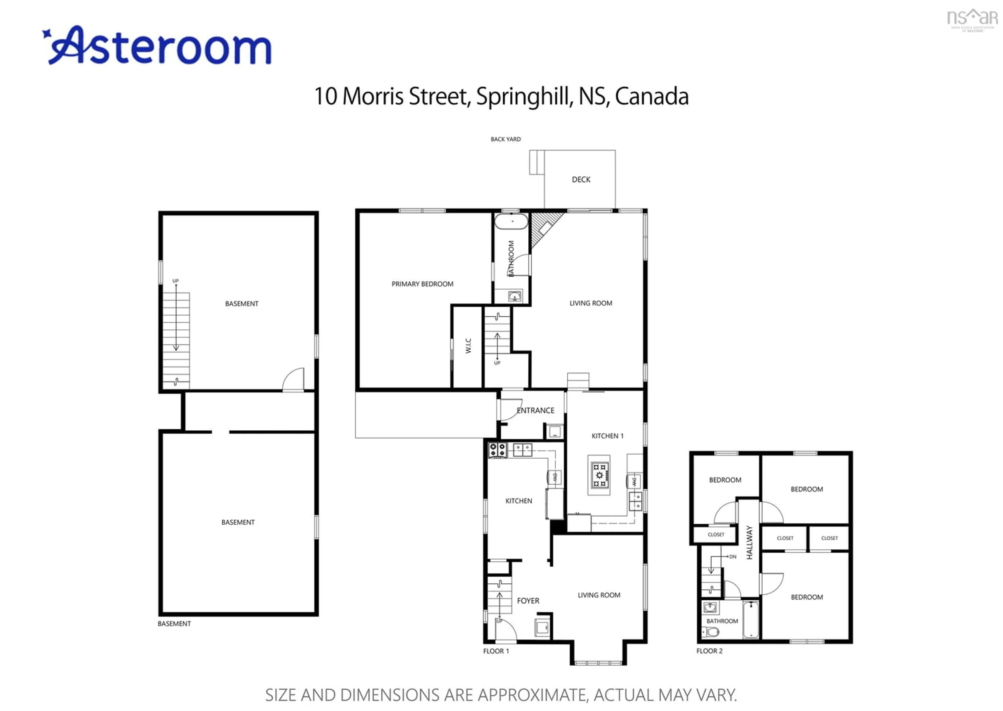 Floor plan for 10 Morris St, Springhill Nova Scotia B0M 1X0