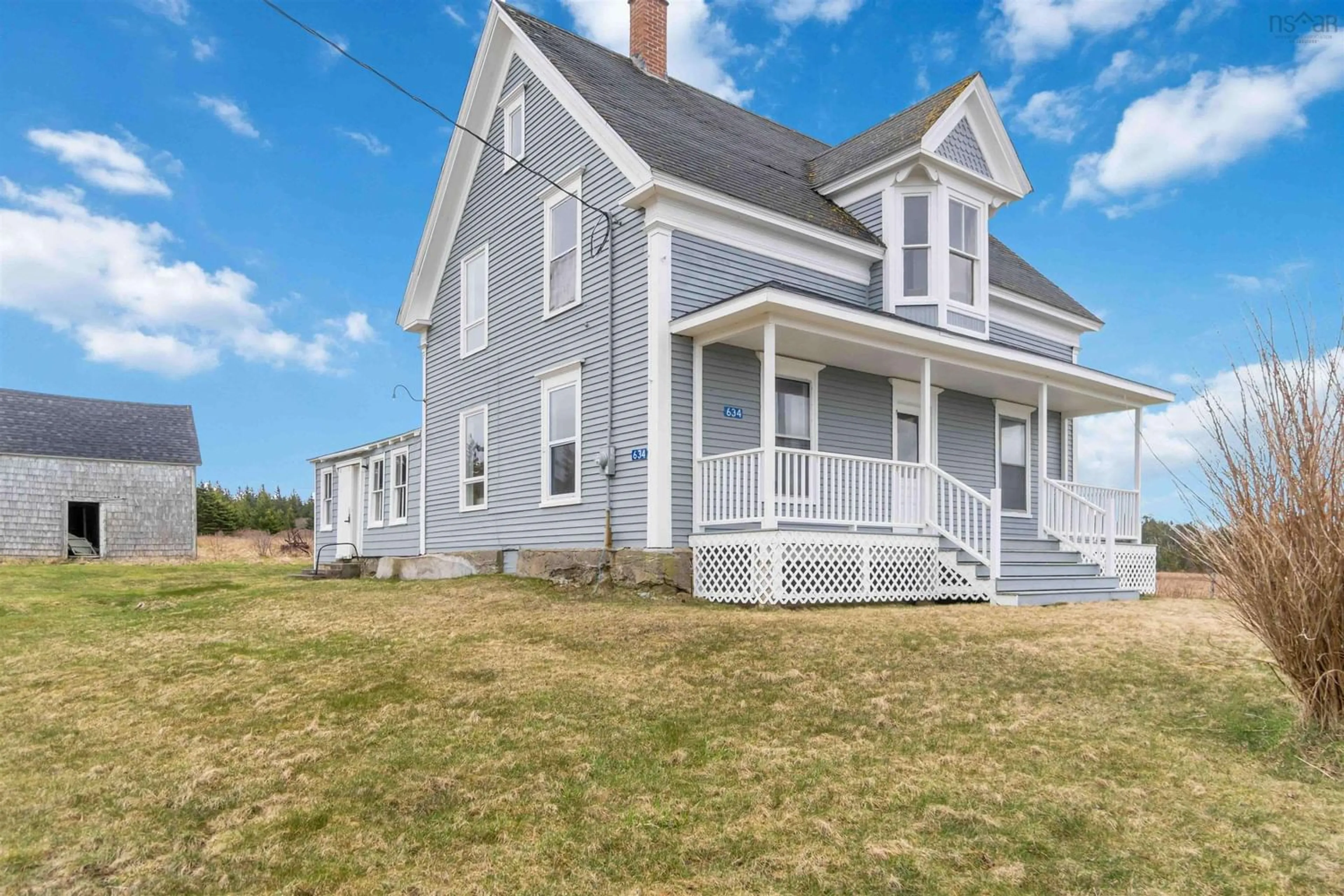 Frontside or backside of a home for 634 Riverside Rd, New Edinburgh Nova Scotia B0W 3T0