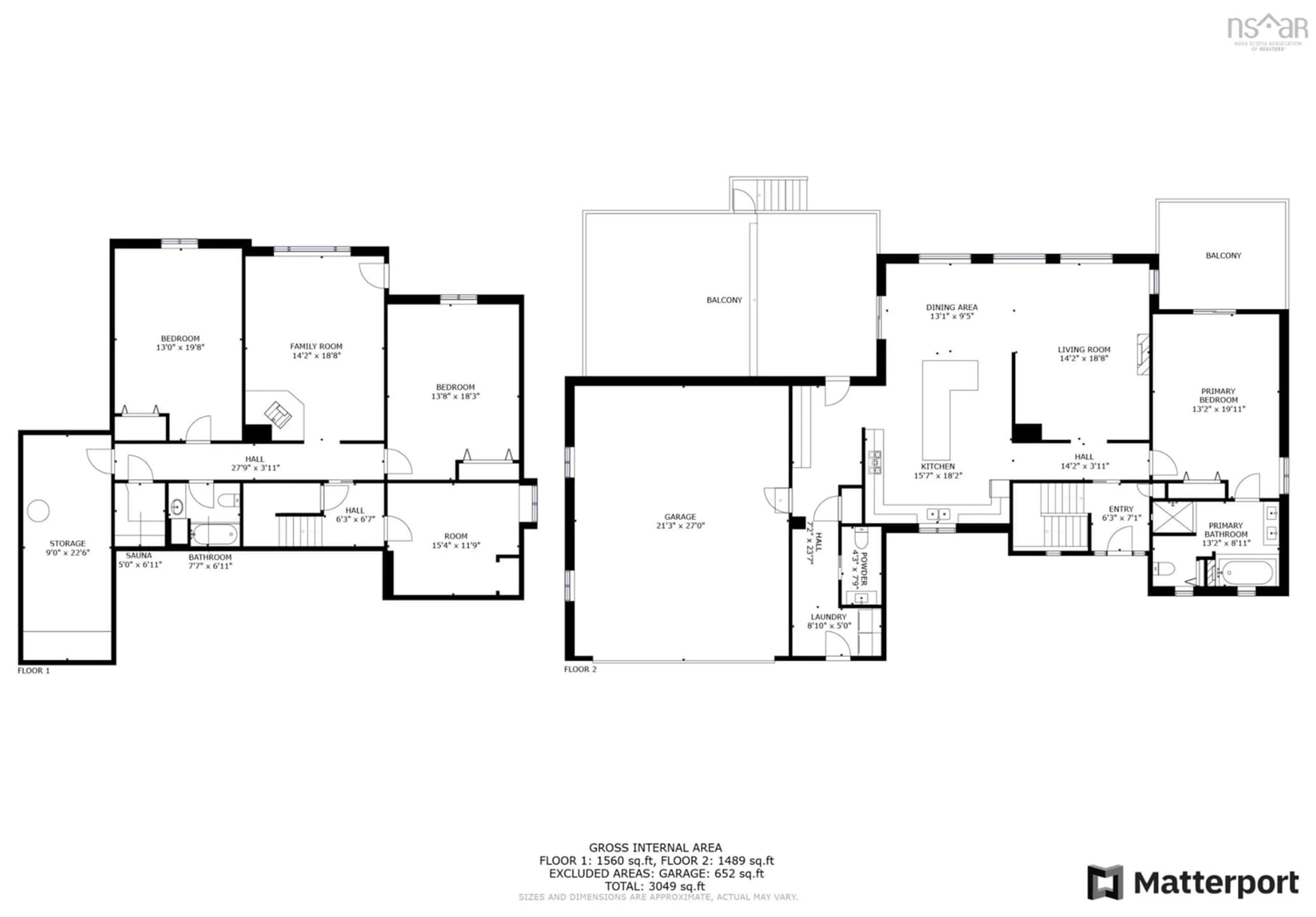 Floor plan for 2149 Chebogue Rd, Sand Beach Nova Scotia B5A 5G3