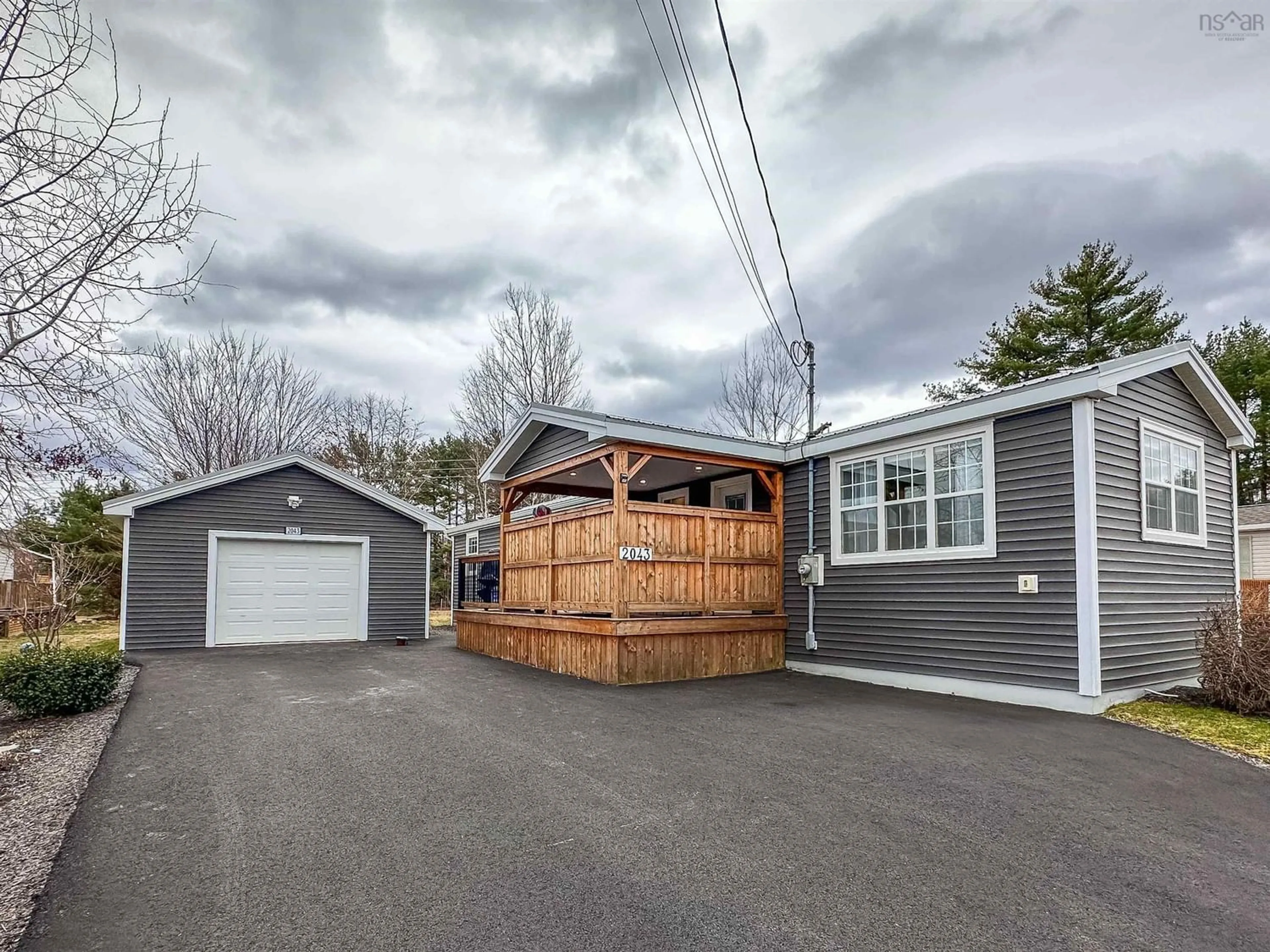 Frontside or backside of a home for 2043 Maple Crt, Coldbrook Nova Scotia B4R 1C2