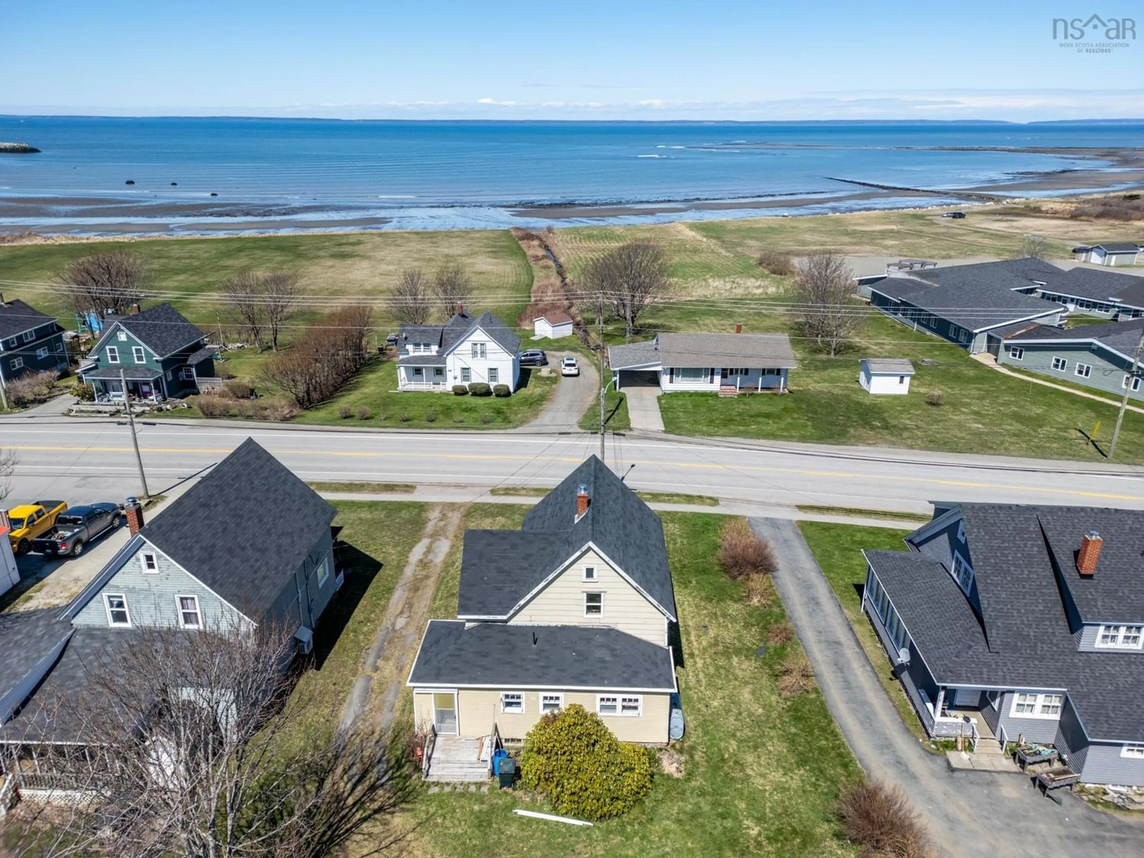 A pic from exterior of the house or condo, the street view for 8378 Highway 1, Meteghan Nova Scotia B0W 2J0