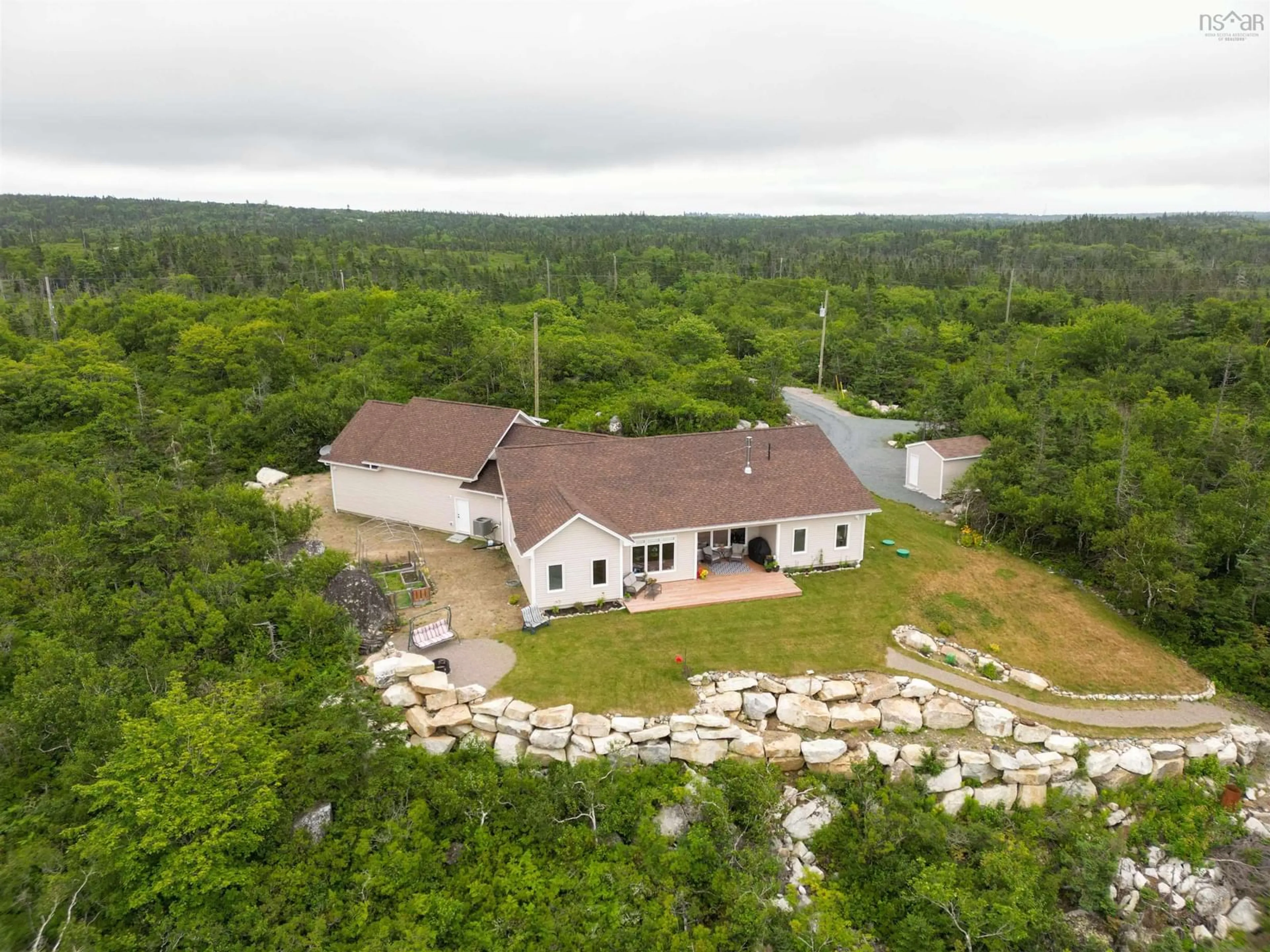 A pic from exterior of the house or condo, cottage for 49 Troutwater Terr, Portuguese Cove Nova Scotia B3V 0E4