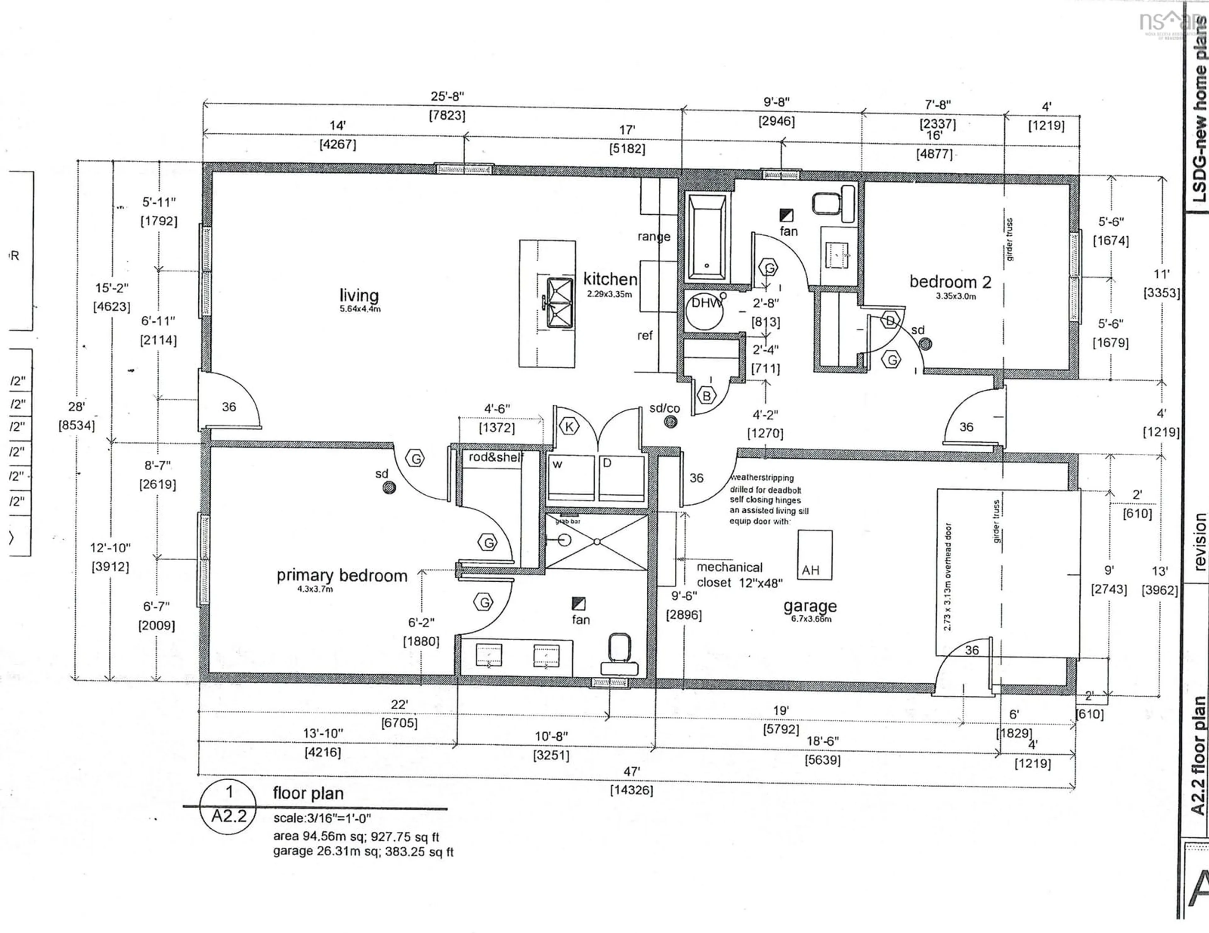 Floor plan for 27 Perry Cres, Stewiacke Nova Scotia B0N 2J0