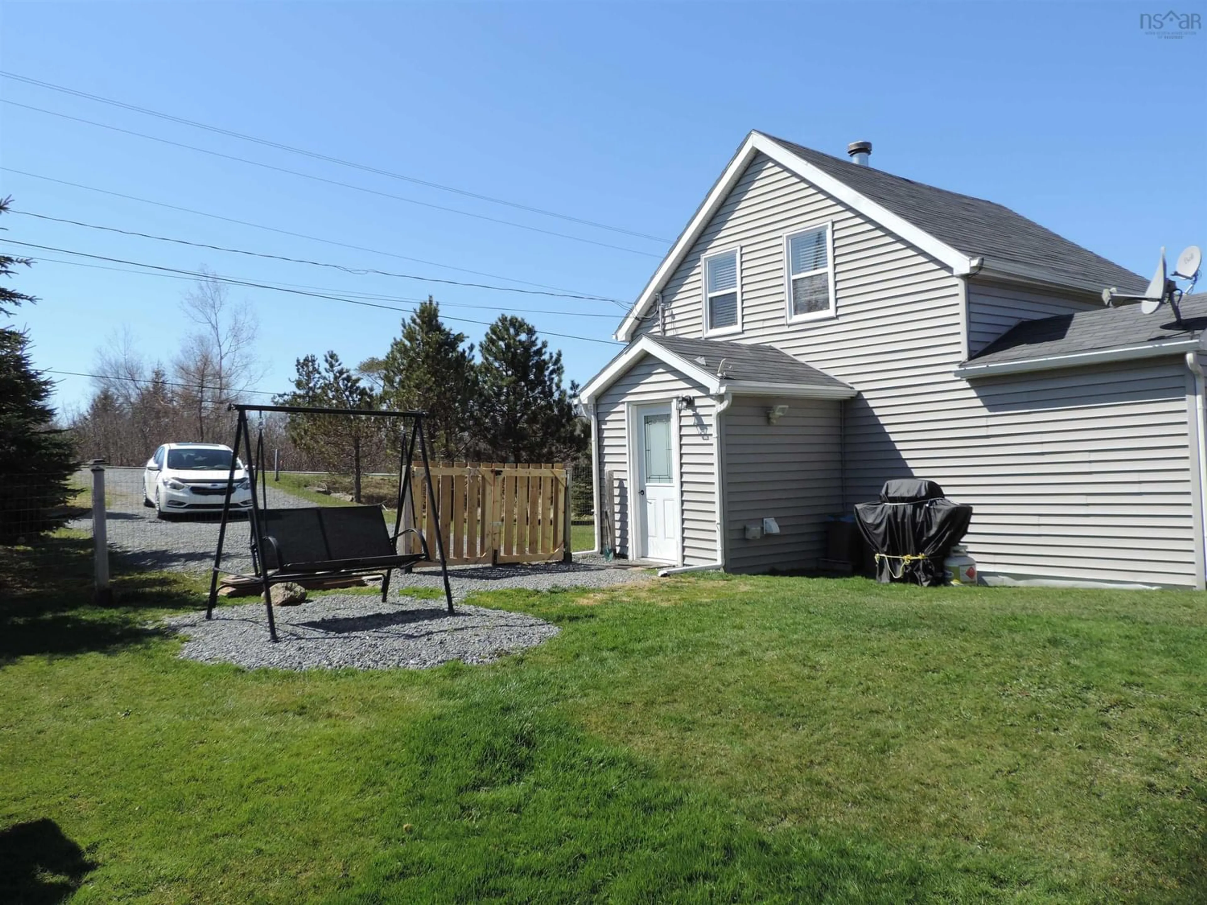 Fenced yard for 7084 Highway 354, Noel Road Nova Scotia B0N 1T0