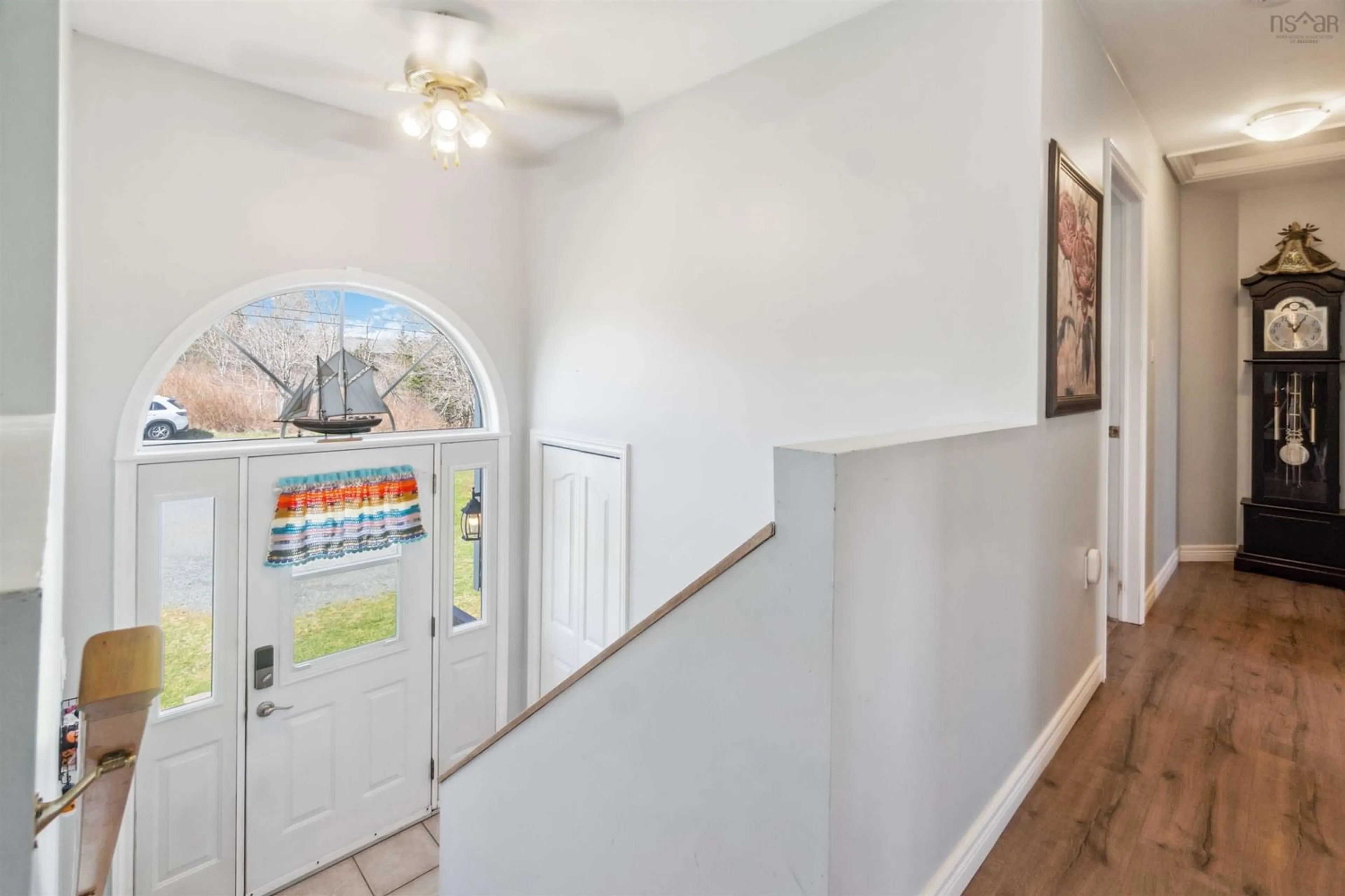 Indoor entryway, wood floors for 6786 Prospect Rd, West Dover Nova Scotia B3Z 3T2