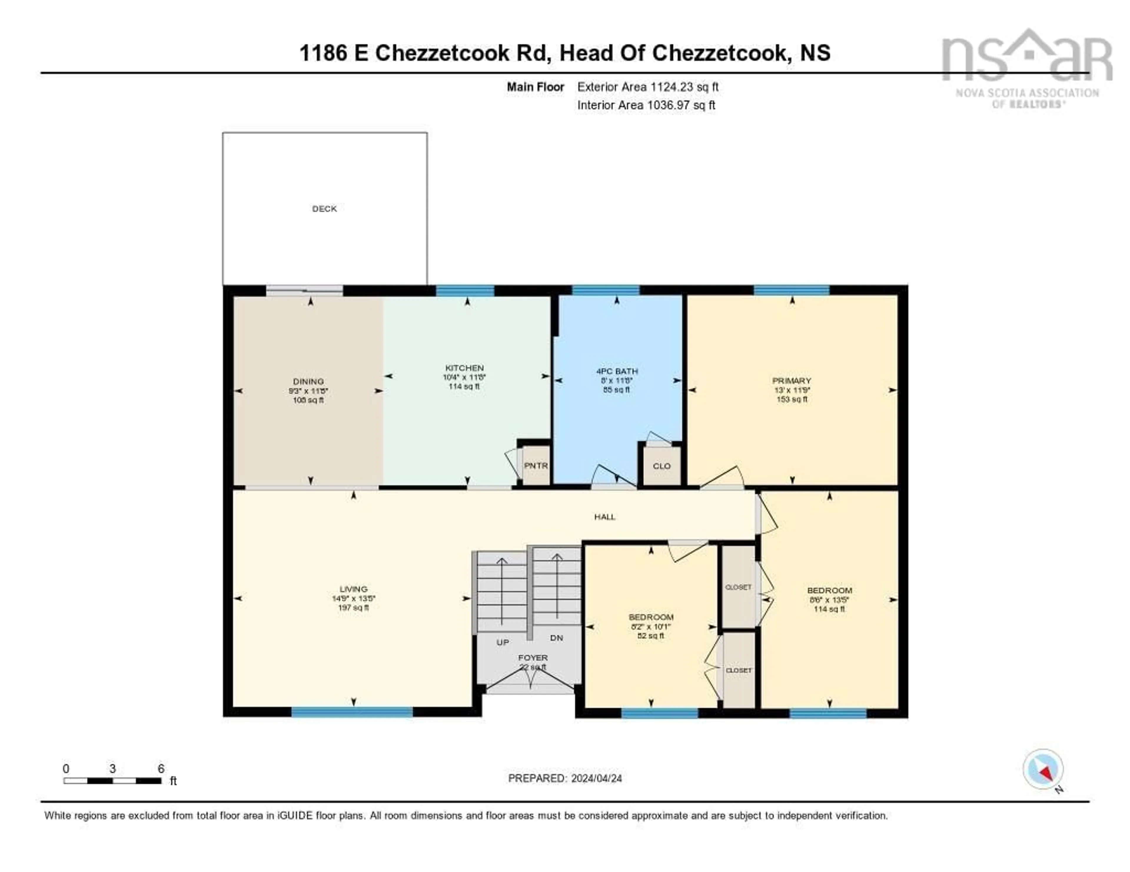 Floor plan for 1186 East Chezzetcook Rd, East Chezzetcook Nova Scotia B0J 2L0