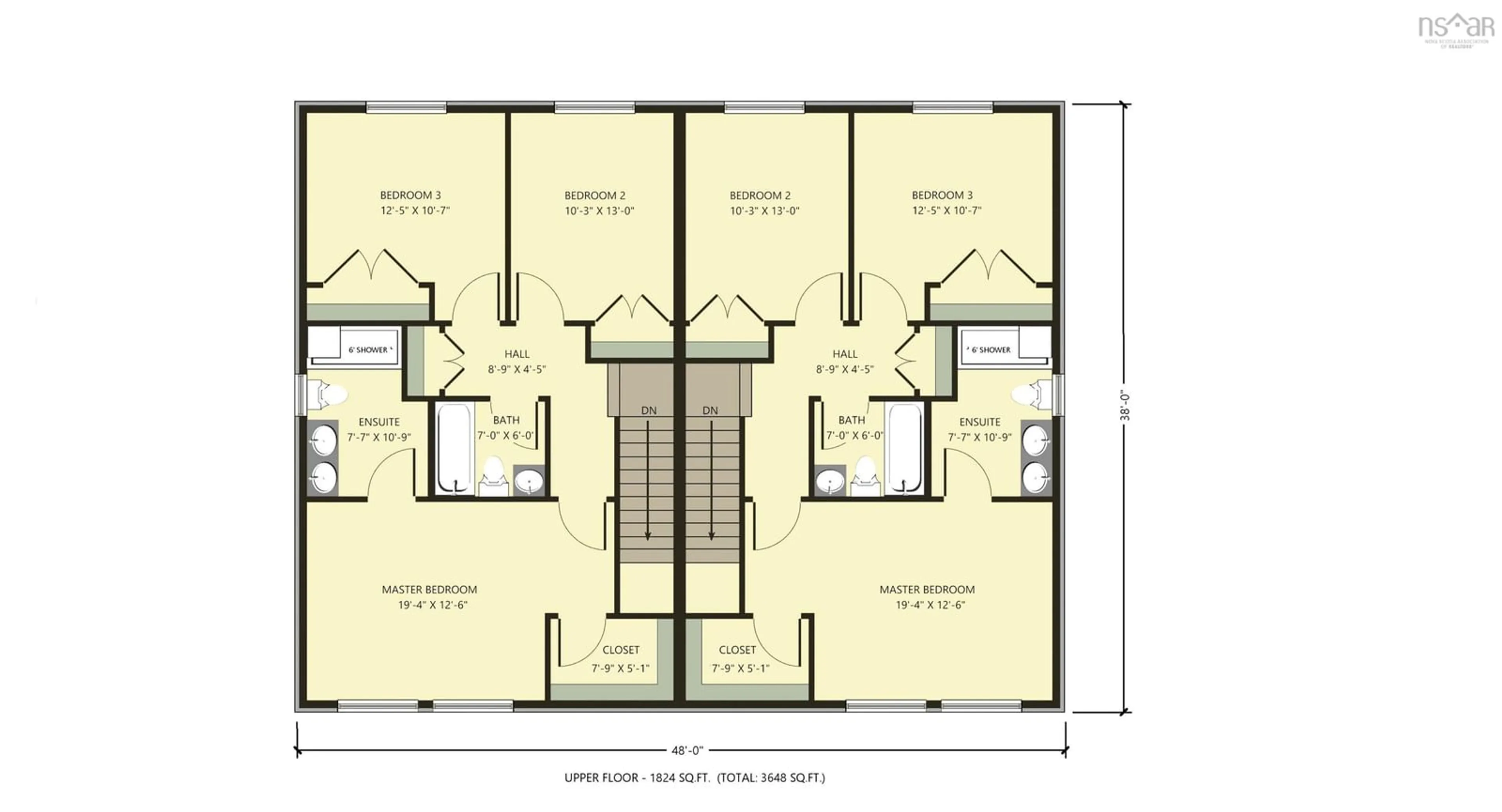 Floor plan for Burgess Cres #Lot 214B, Windsor Nova Scotia B0N 2T0