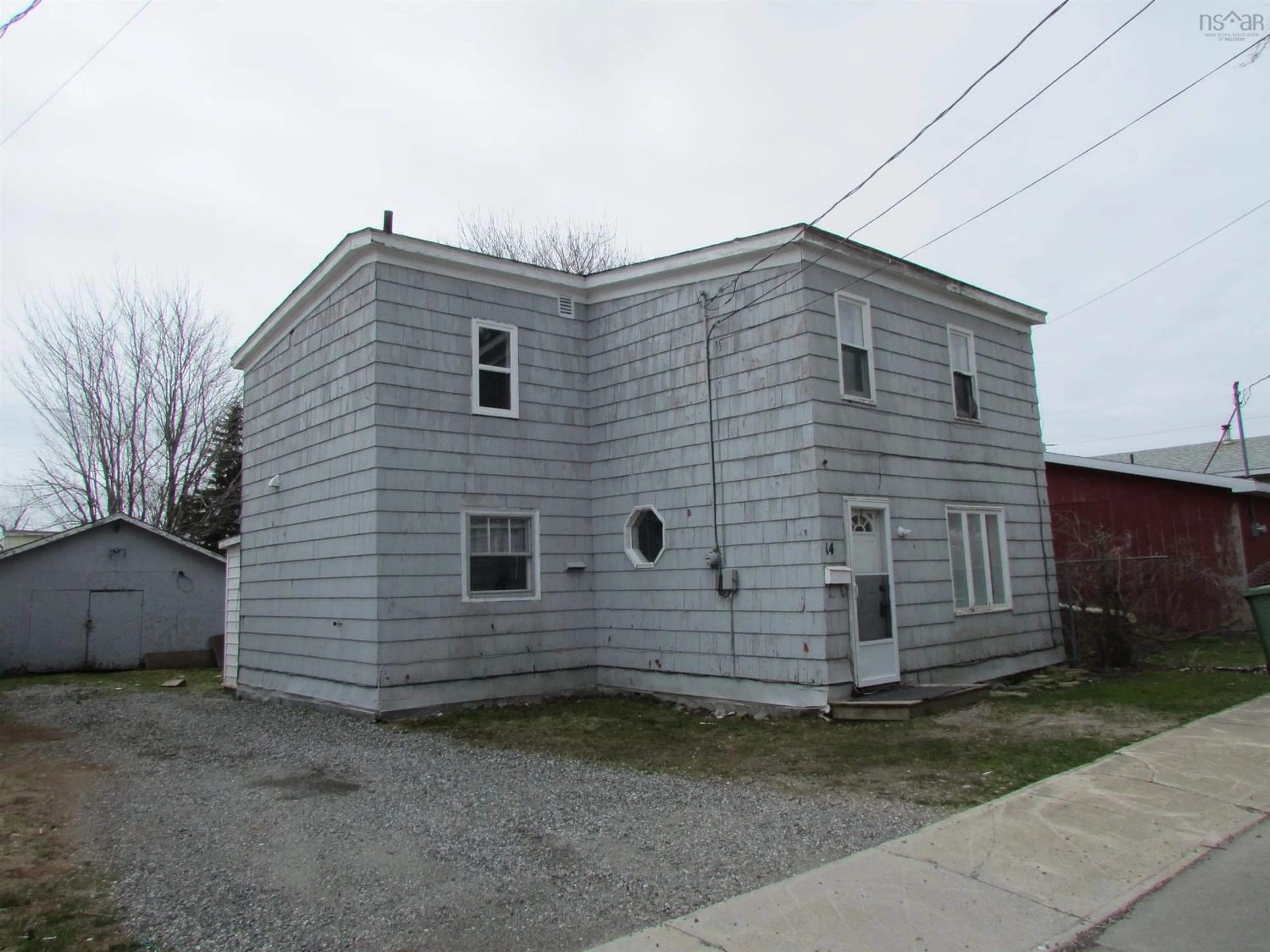 Outside view for 14 Catherine St, North Sydney Nova Scotia B2A 2G7
