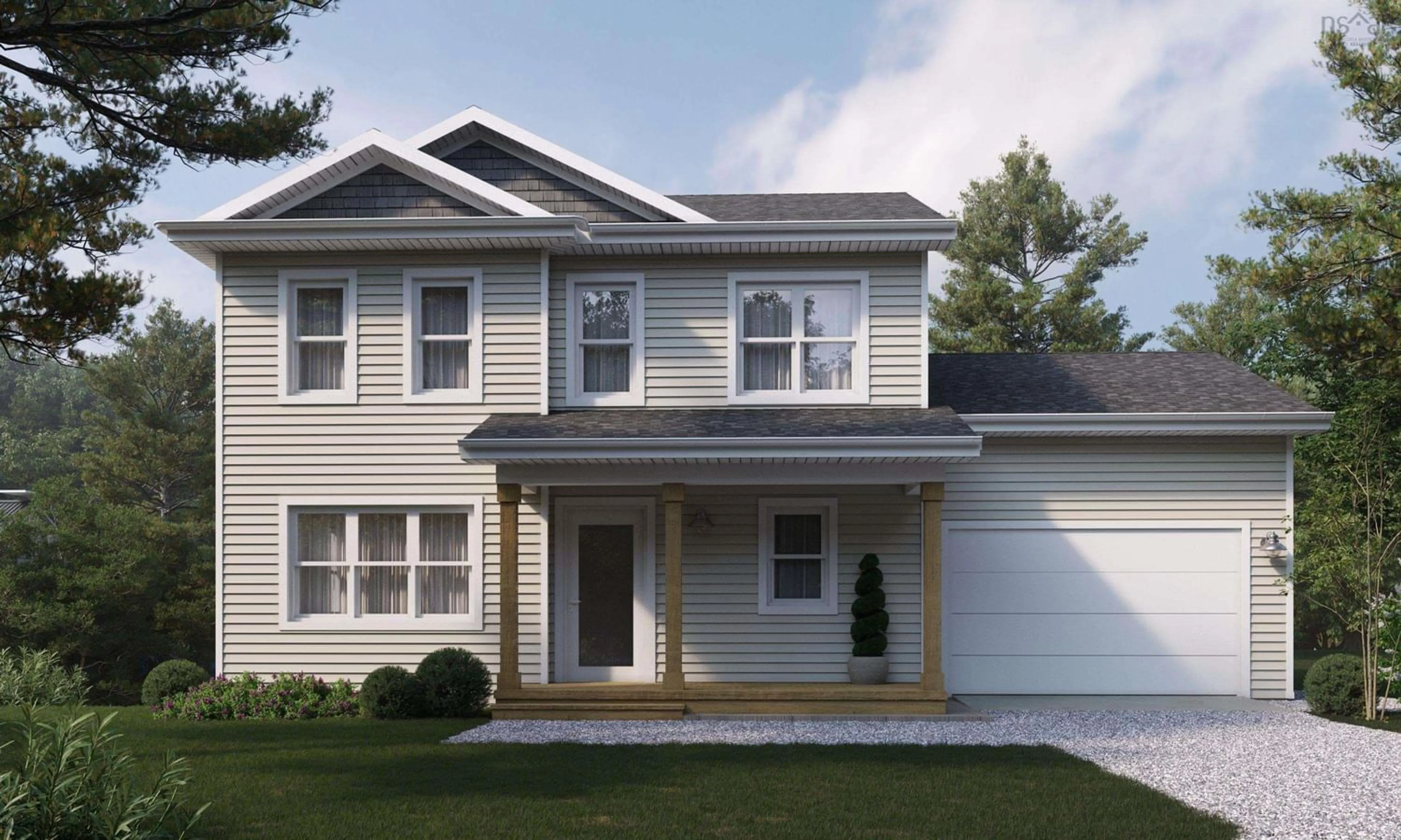 Home with vinyl exterior material for Lot 115 98 Grove St, Mount Uniacke Nova Scotia B0N 1Z0