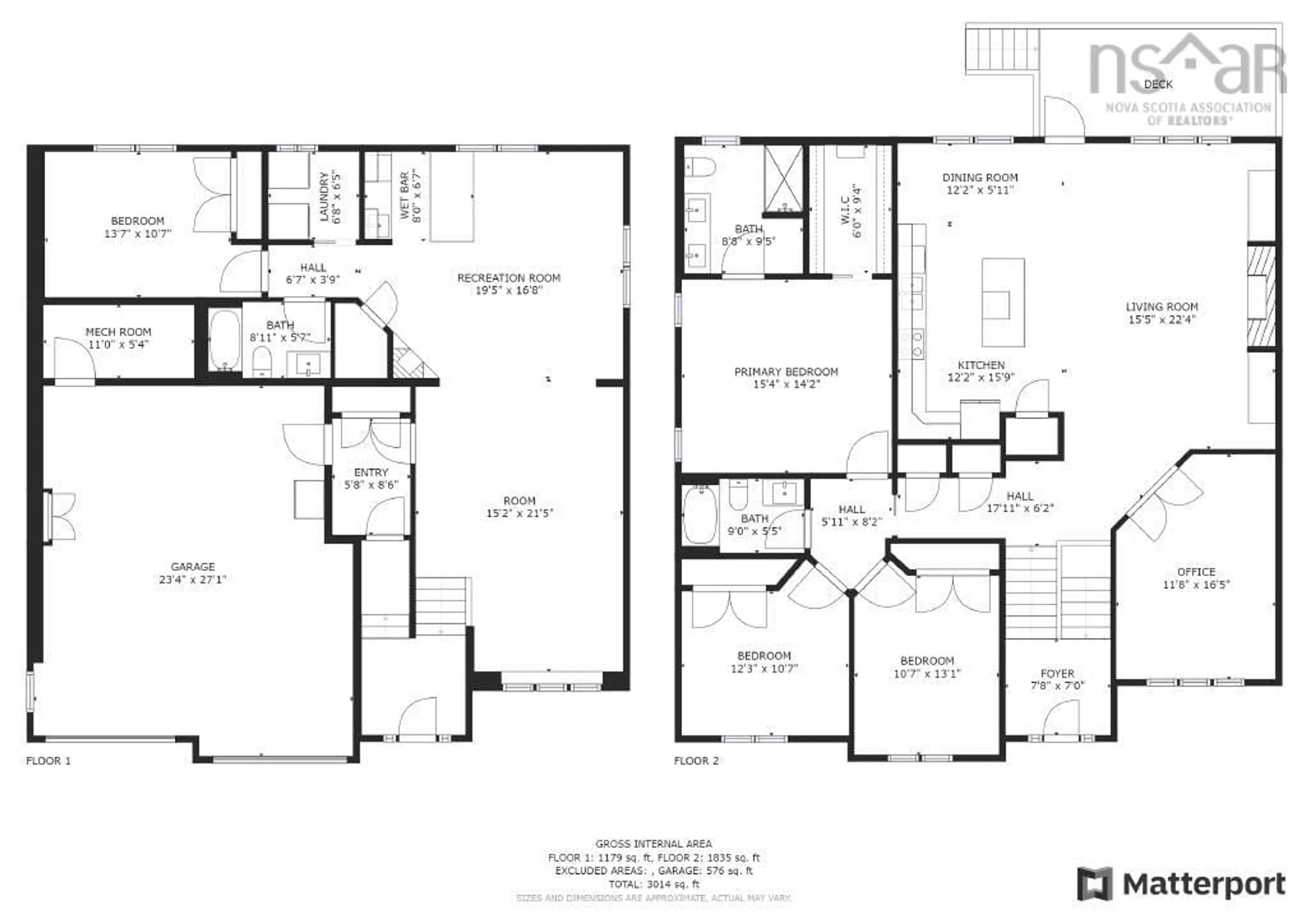 Floor plan for 63 Adelchi Crt, Montague Gold Mines Nova Scotia B2R 1V2