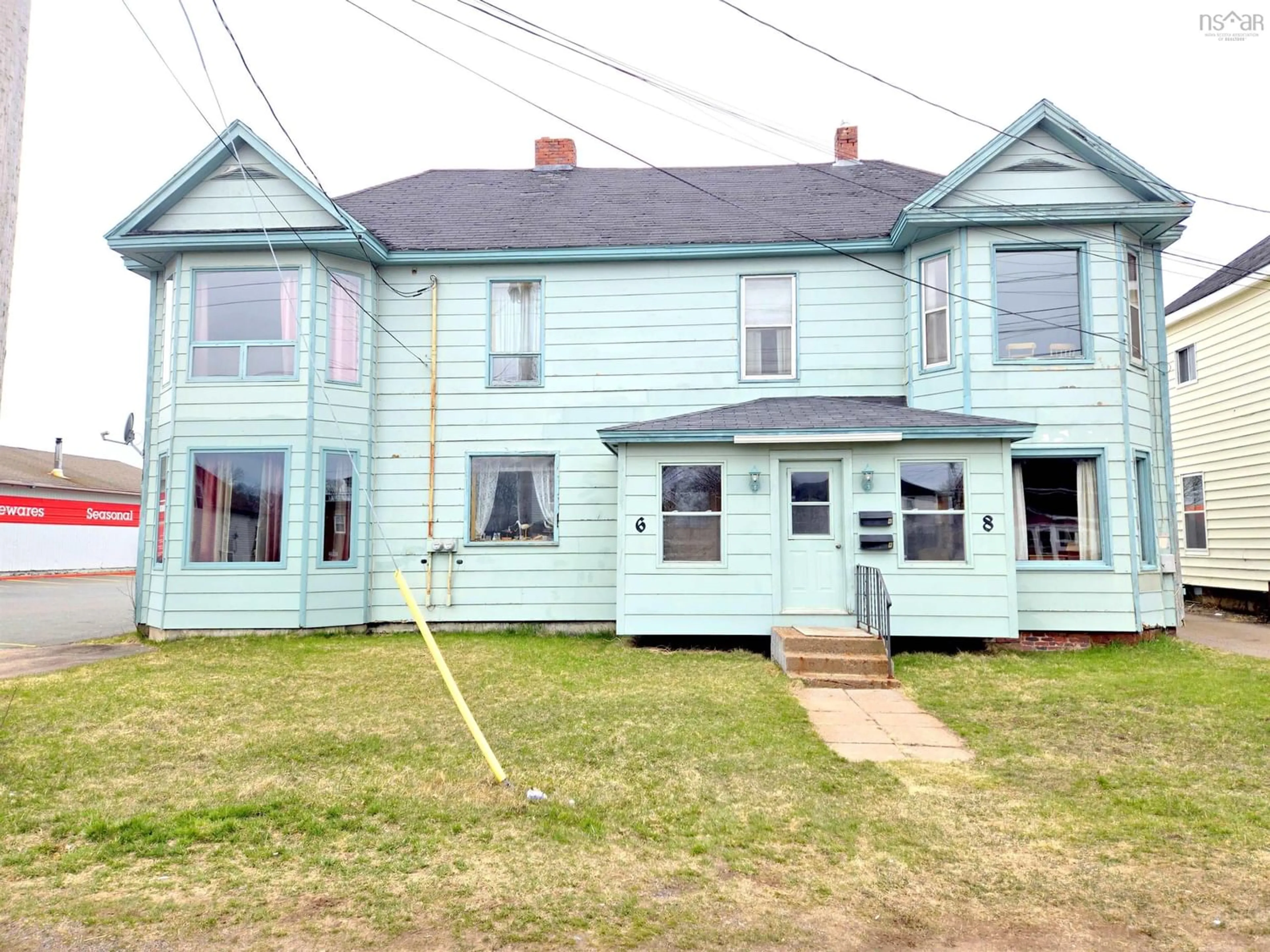 Frontside or backside of a home for 6/8 Spring St, Amherst Nova Scotia B4H 1R5
