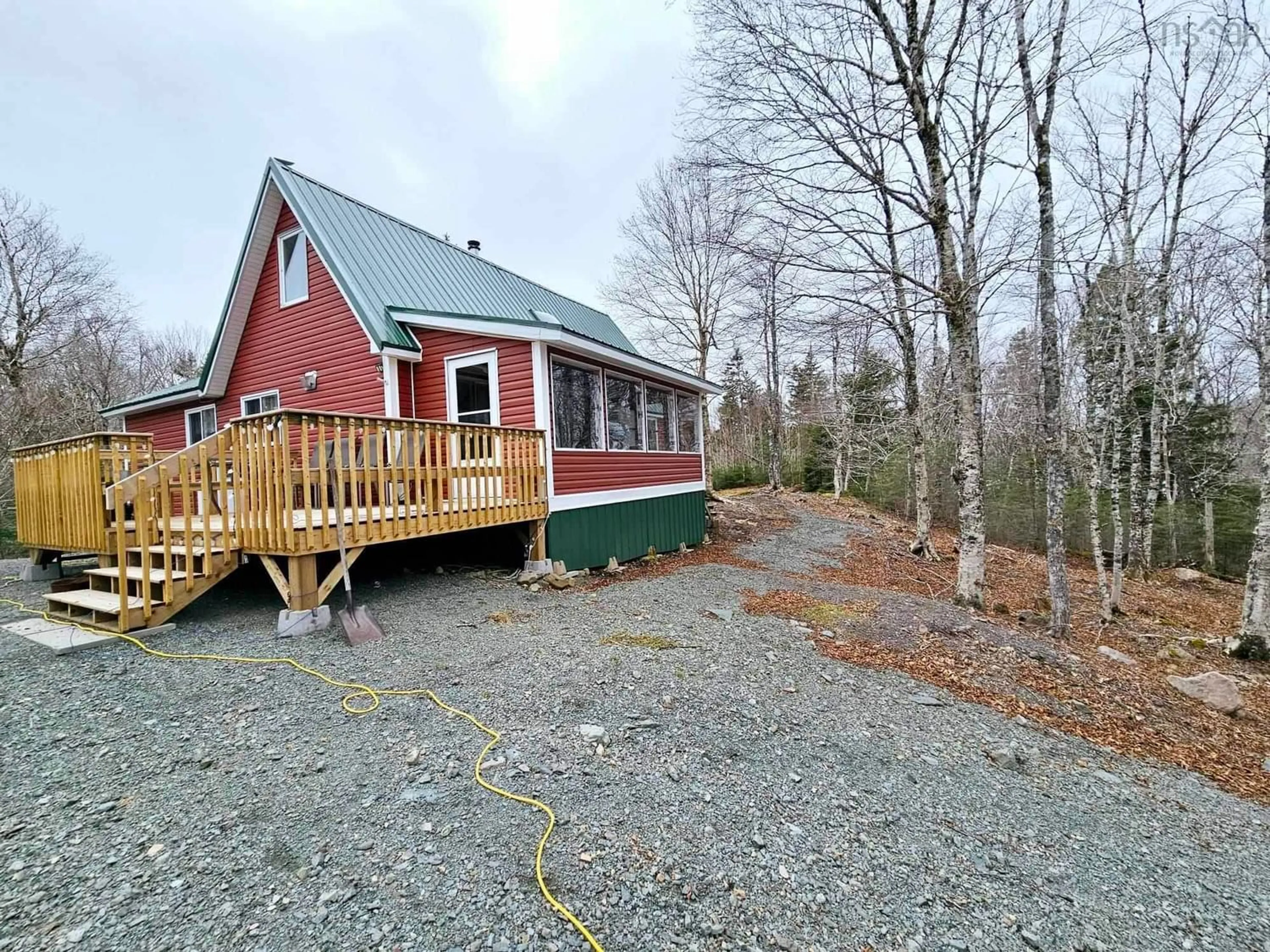 Frontside or backside of a home, cottage for 22 Rocky Brook Rd, Byers Lake Nova Scotia B0K 1V0