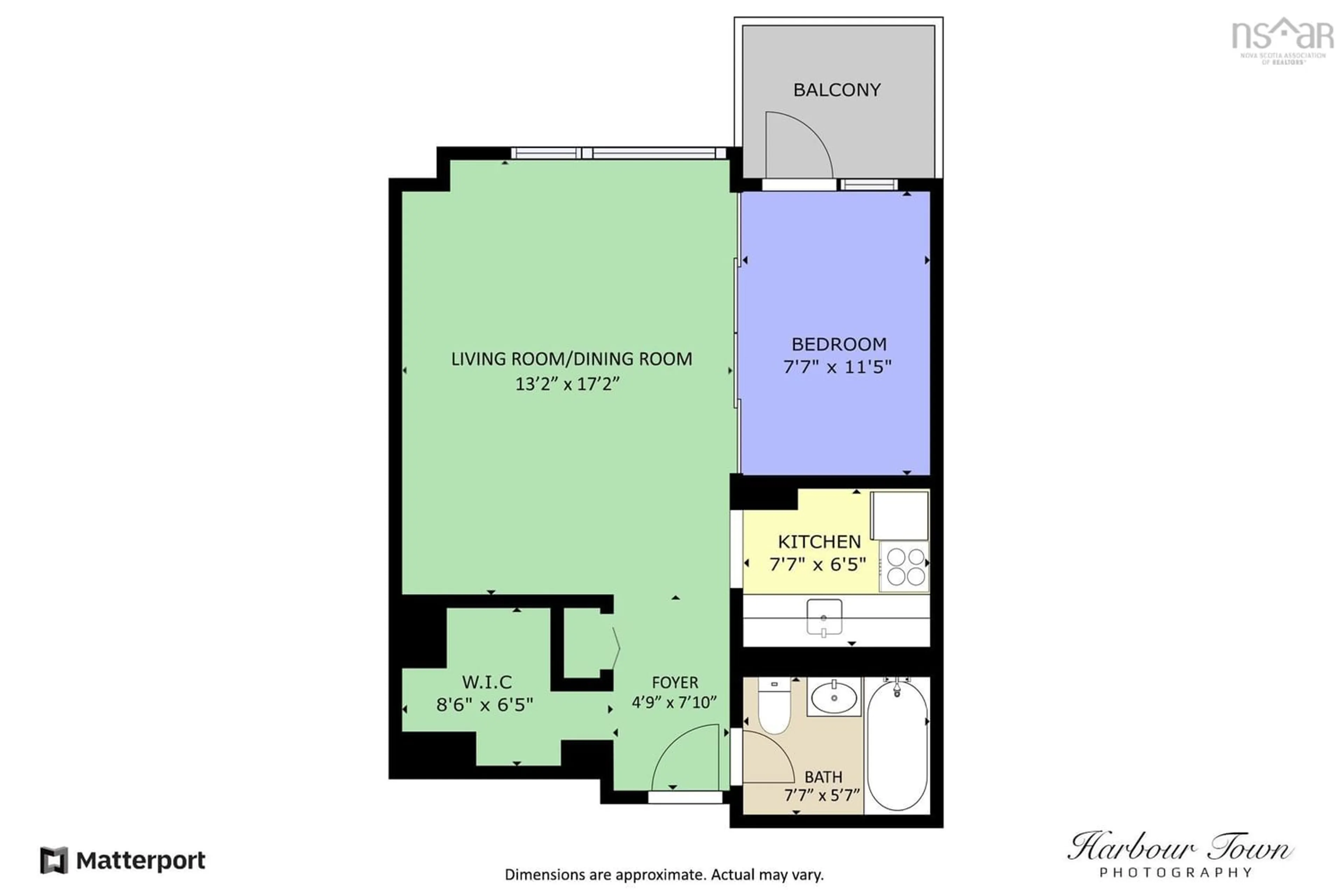 Floor plan for 5959 Spring Garden Road #206, Halifax Nova Scotia B3H 1Y5